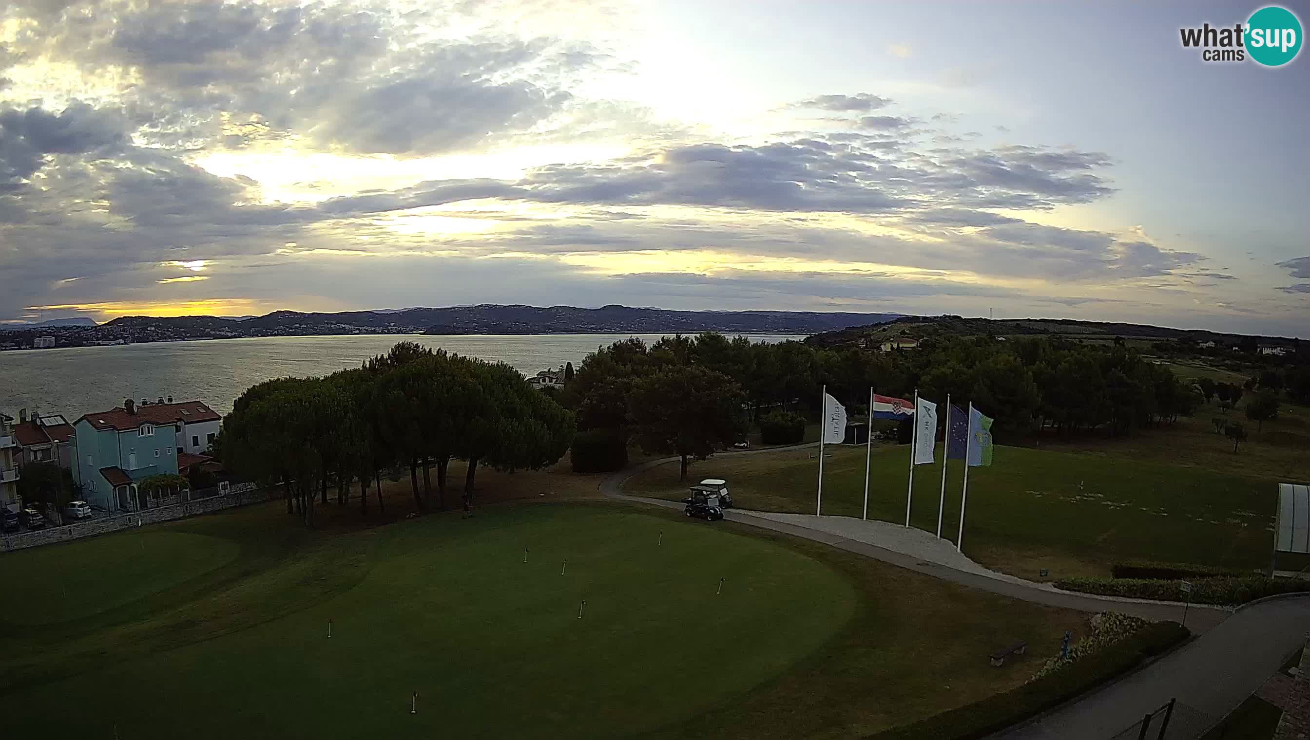 Golf Adriatic Live webcam Savudrija – Rezidencija Skiper – Istria – Croazia