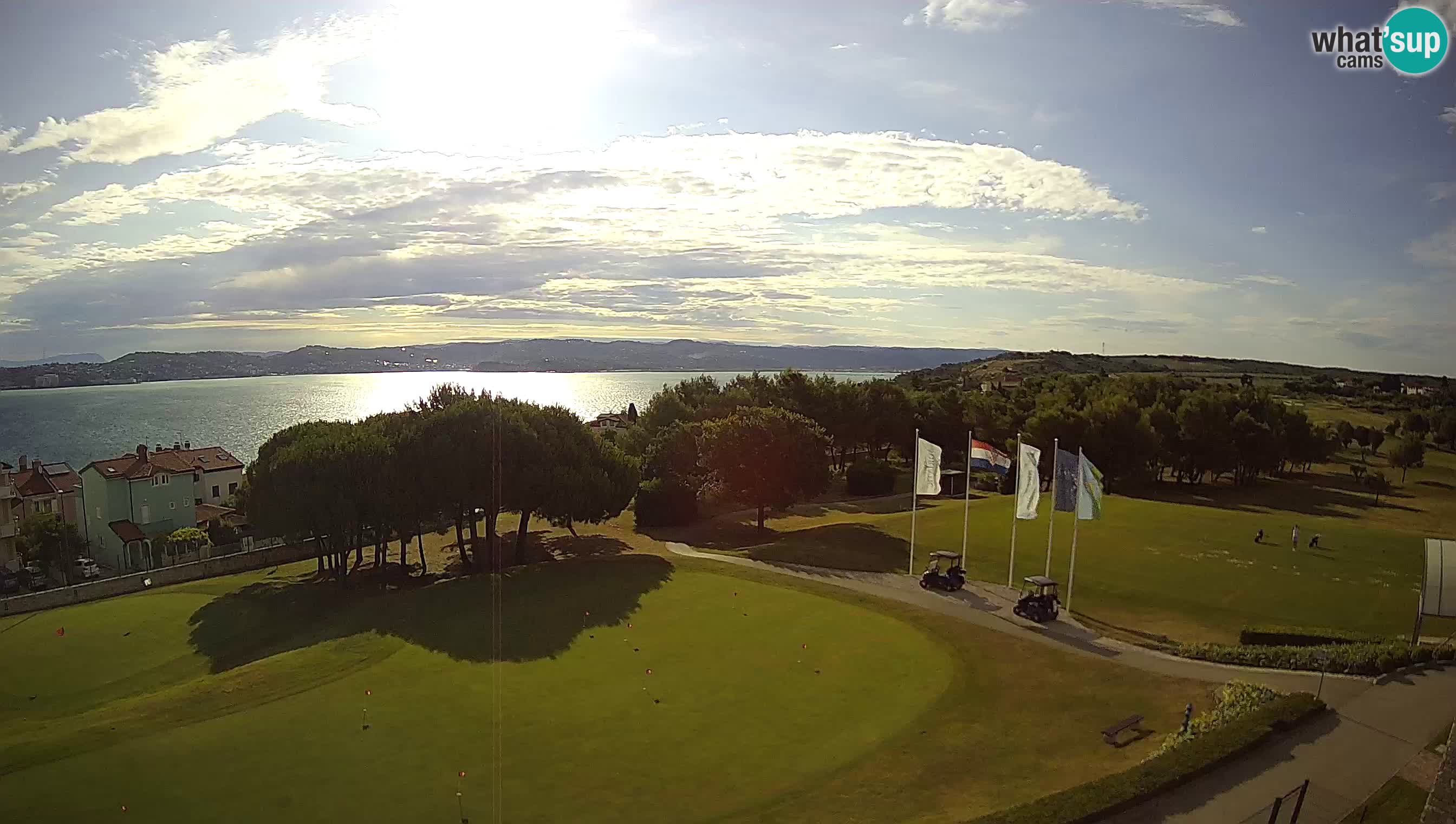 Golf Adriatic Live webcam Savudrija – Rezidencija Skiper – Istria – Croatia
