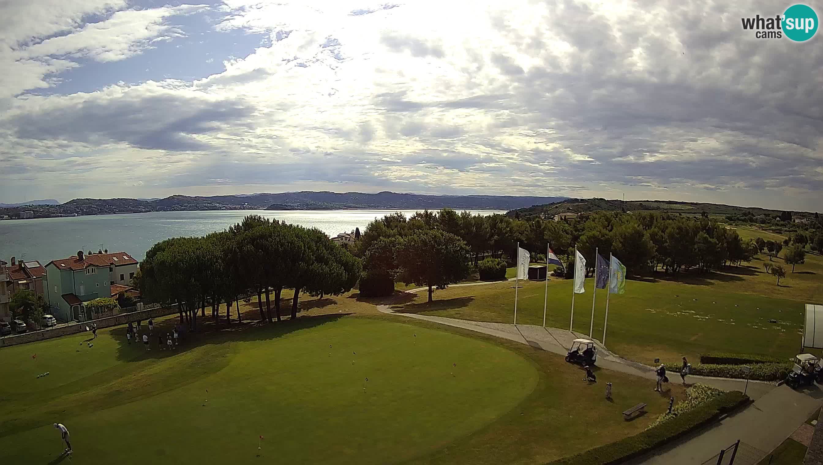 Golf Adriatic Live webcam Savudrija – Rezidencija Skiper – Istria – Croatia