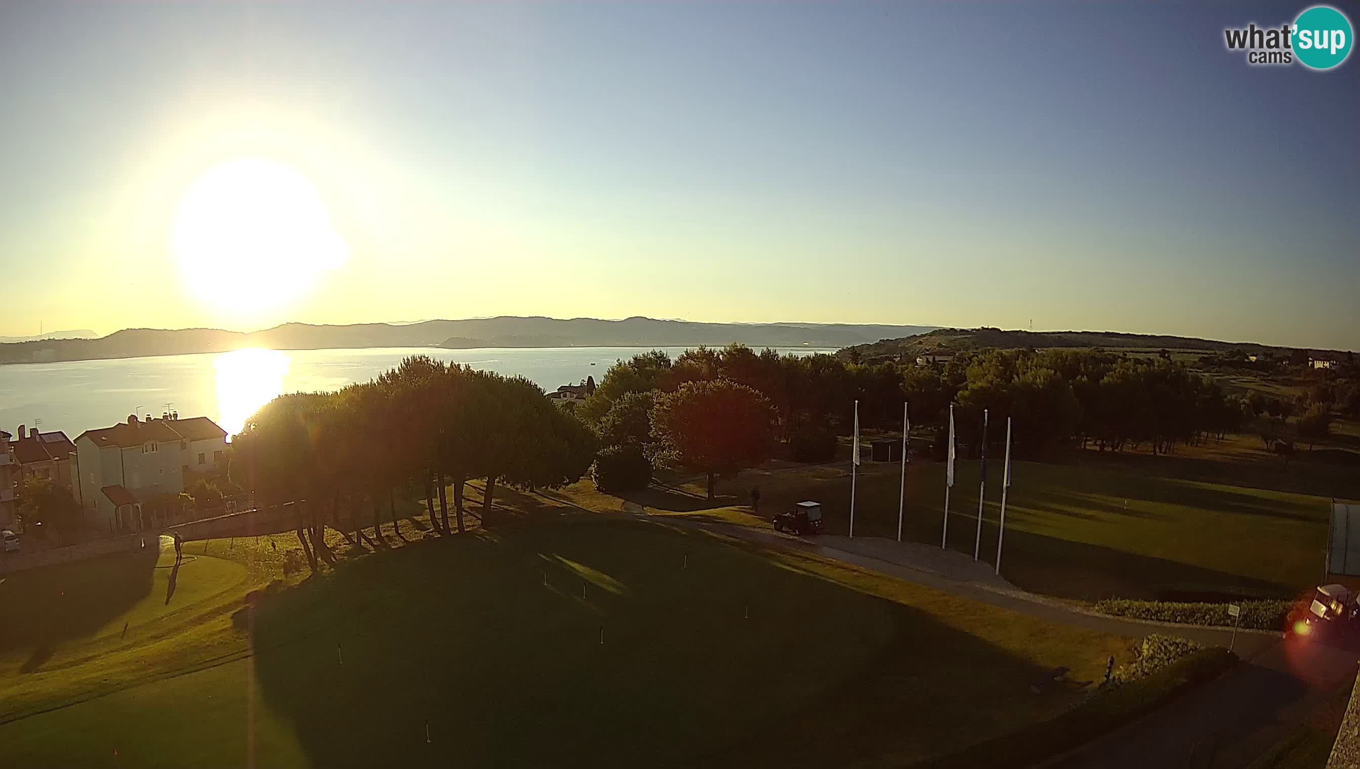 Golf Adriatic Live webcam Savudrija – Rezidencija Skiper – Istria – Croatia