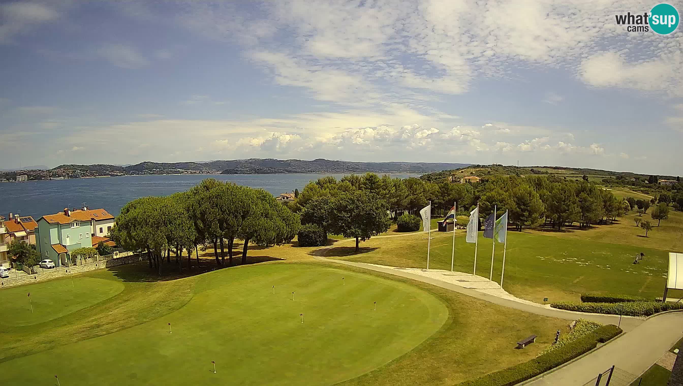 Golf Adriatic Live webcam Savudrija – Rezidencija Skiper – Istria – Croazia