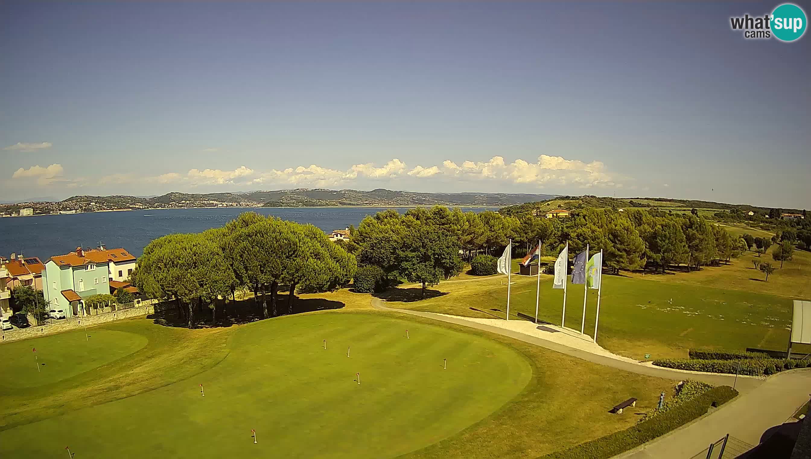 Golf Adriatic Live webcam Savudrija – Rezidencija Skiper – Istria – Croatia