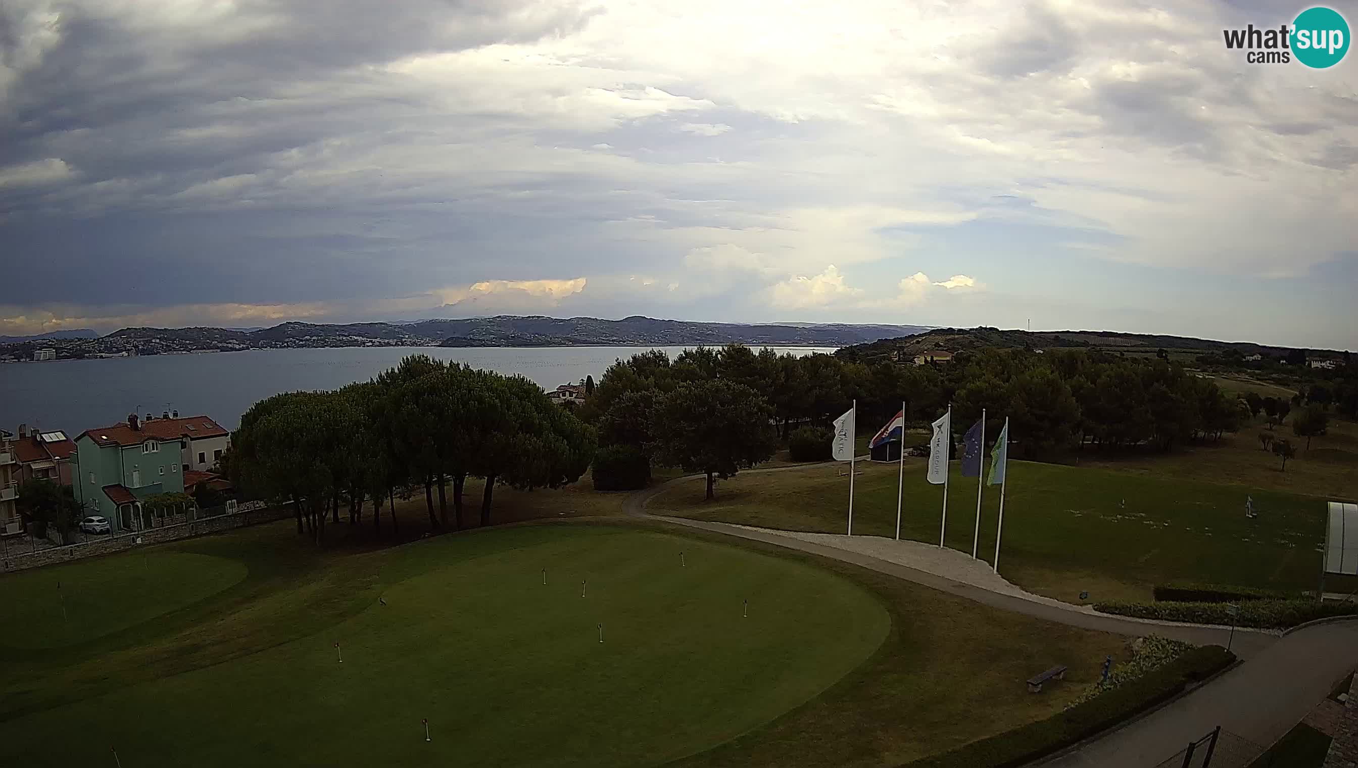 Golf Adriatique Webcam en direct Savudrija – Rezidencija Skiper – Istrie – Croatie