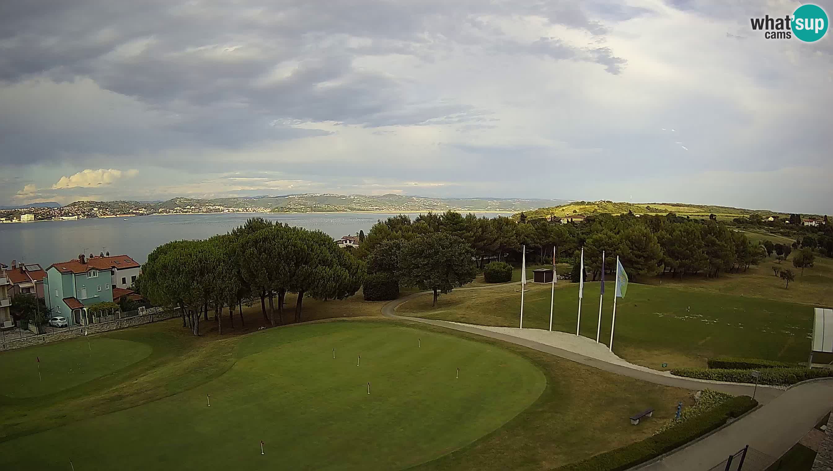 Golf Adriatic Spletna kamera v živo Savudrija – Rezidencija Skiper – Istra – Hrvaška