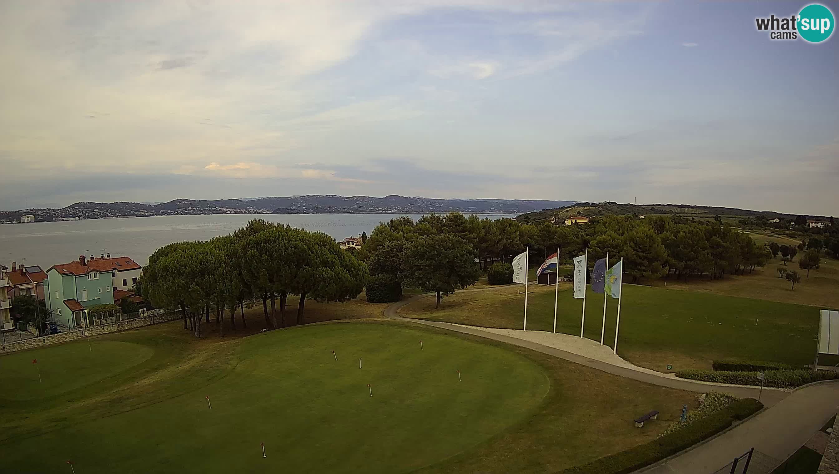 Golf Adriatic Live webcam Savudrija – Rezidencija Skiper – Istria – Croatia