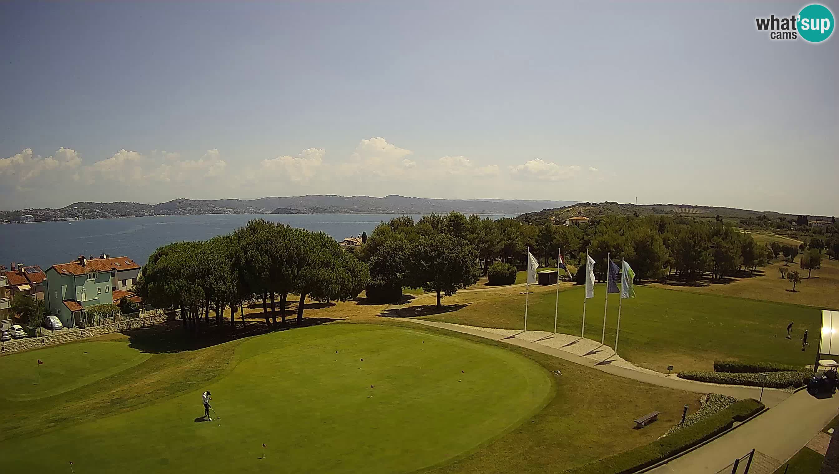 Golf Adriatic Cámara web en vivo Savudrija – Rezidencija Skiper – Istria – Croacia