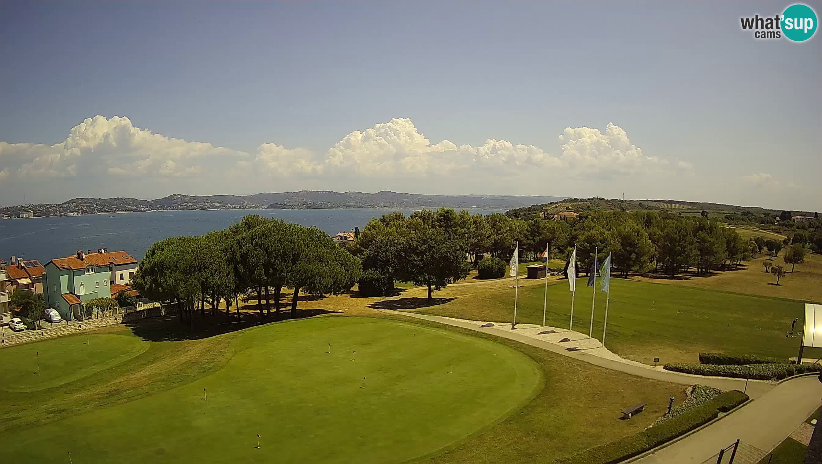 Golf Adriatic Cámara web en vivo Savudrija – Rezidencija Skiper – Istria – Croacia
