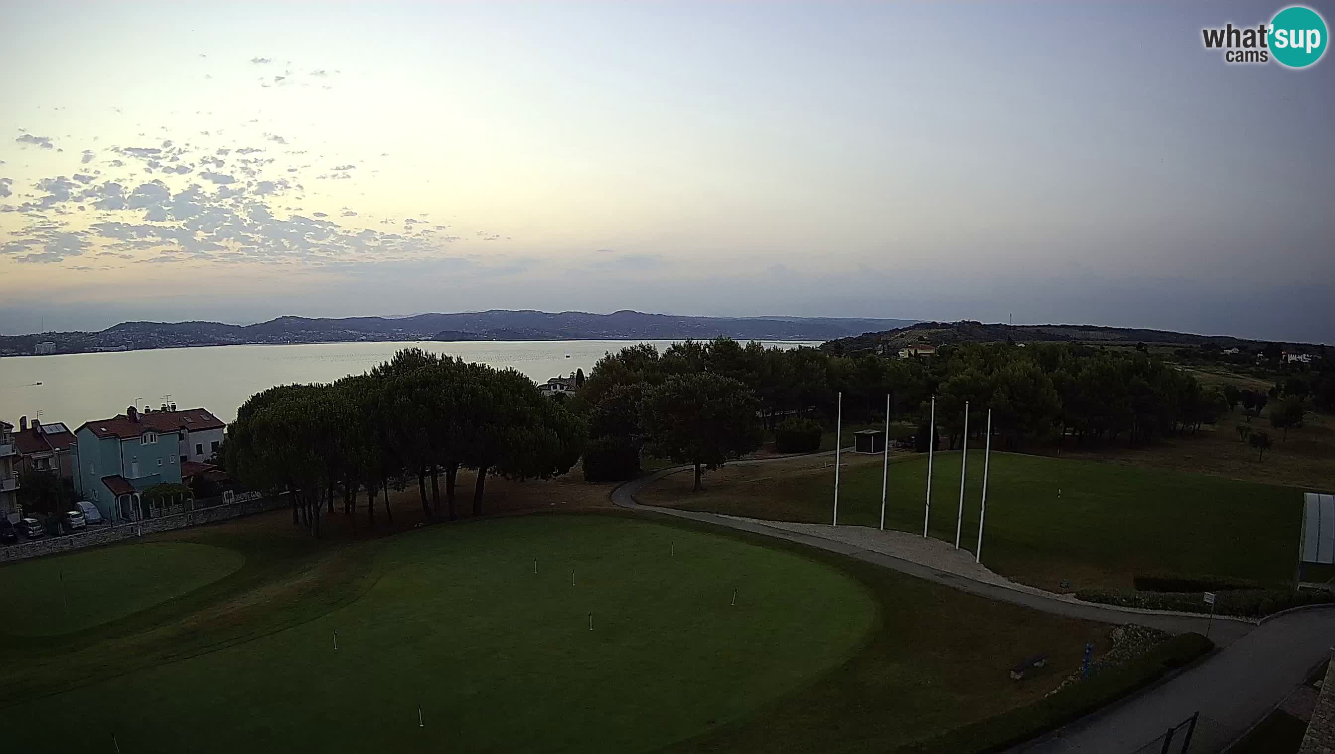Golf Adriatic Spletna kamera v živo Savudrija – Rezidencija Skiper – Istra – Hrvaška