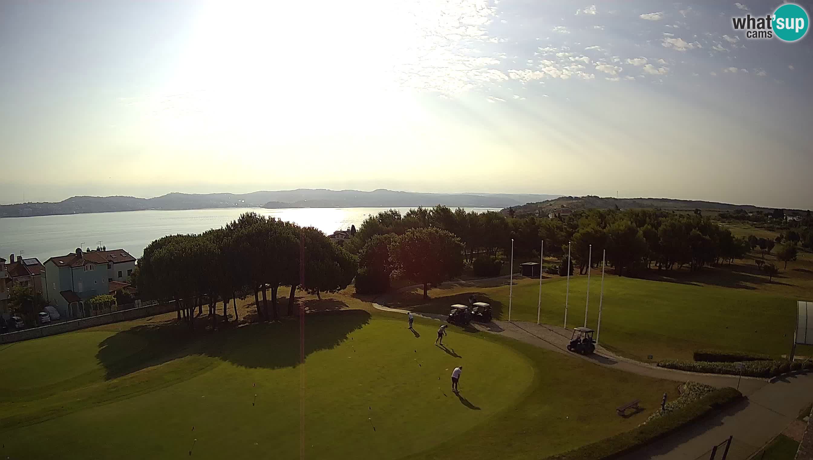Golf Adriatic Live webcam Savudrija – Rezidencija Skiper – Istria – Croatia