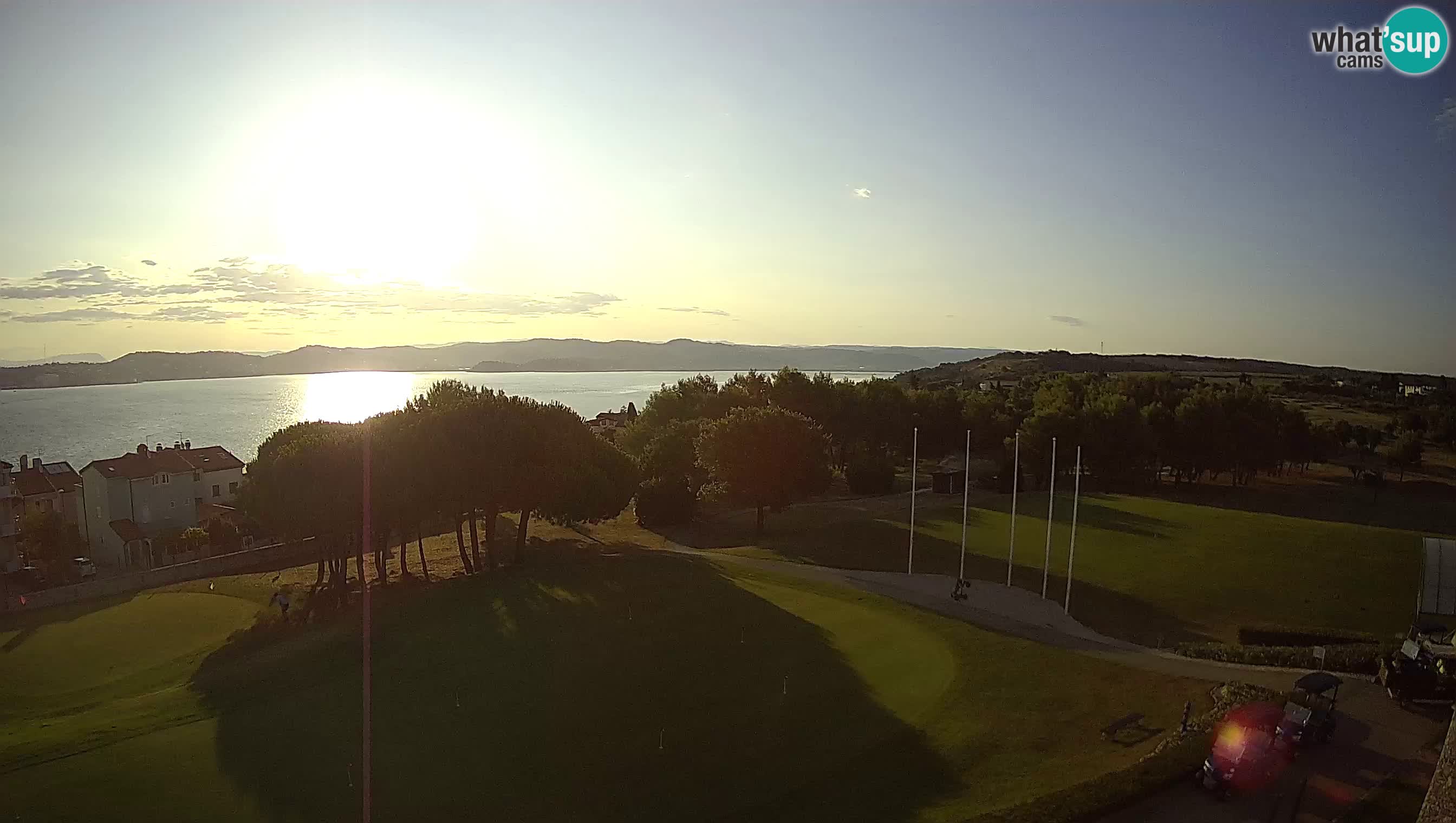 Golf Adriatic Spletna kamera v živo Savudrija – Rezidencija Skiper – Istra – Hrvaška