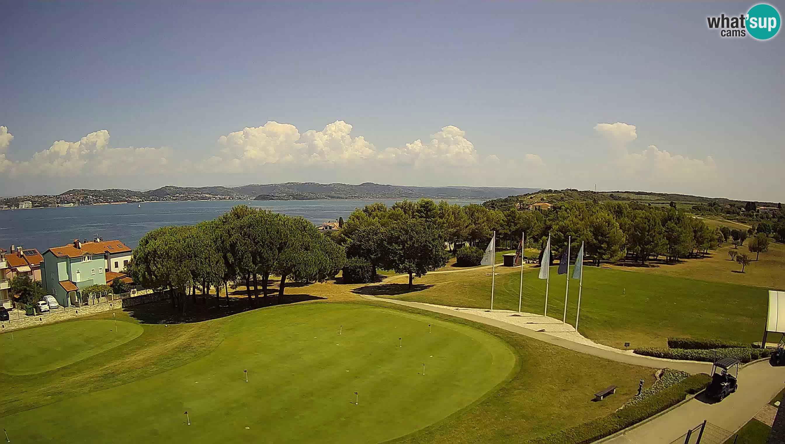 Golf Adriatic Live webcam Savudrija – Rezidencija Skiper – Istria – Croazia