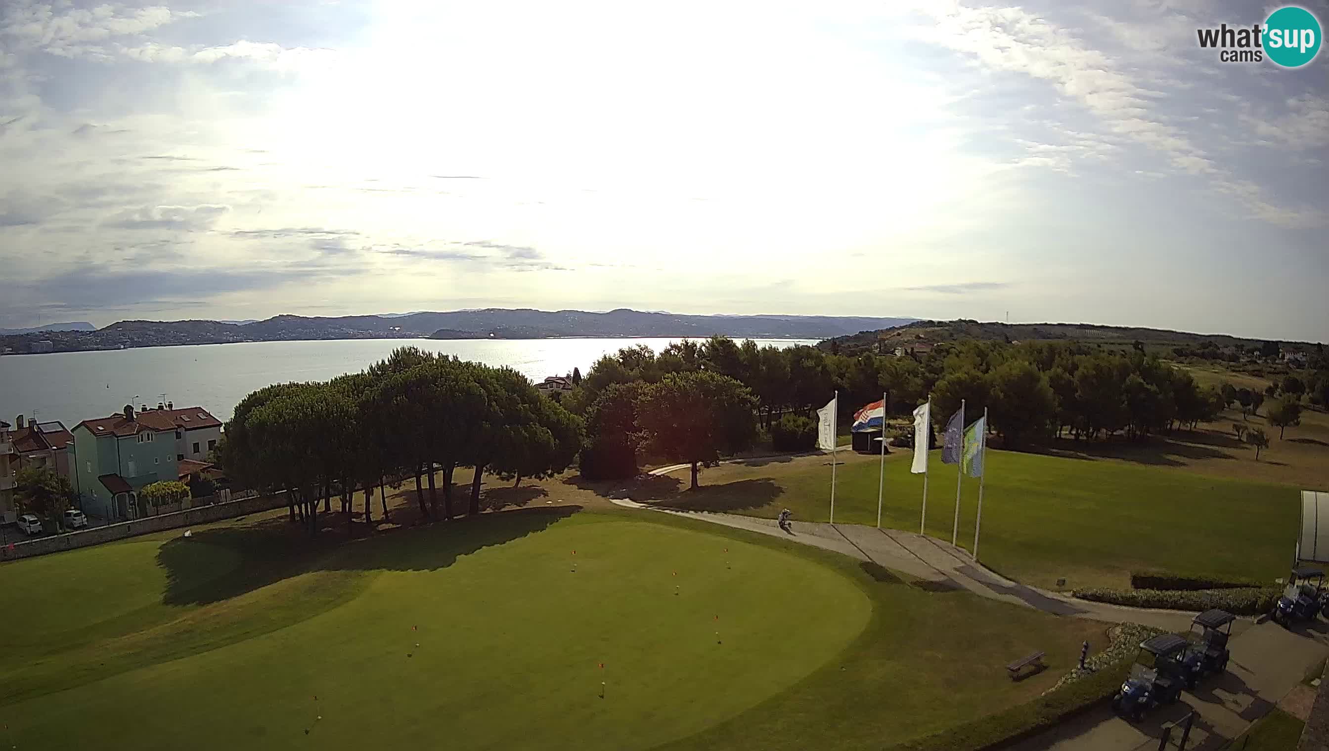 Golf Adriatic Cámara web en vivo Savudrija – Rezidencija Skiper – Istria – Croacia
