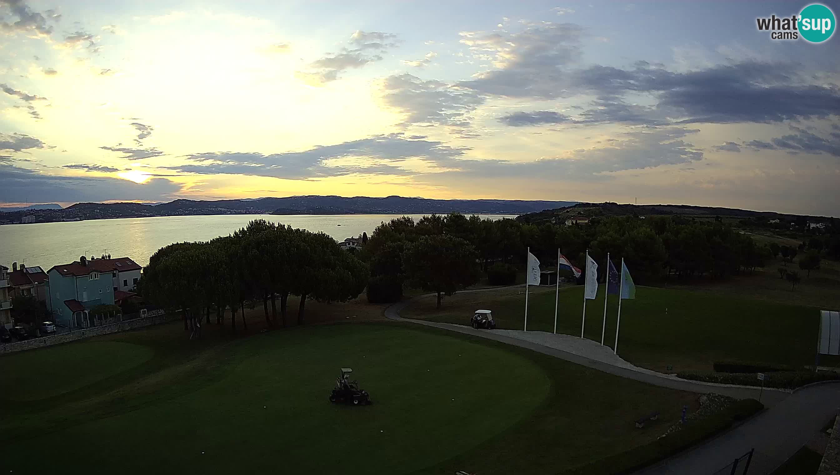 Golf Adriatic Live webcam Savudrija – Rezidencija Skiper – Istria – Croatia