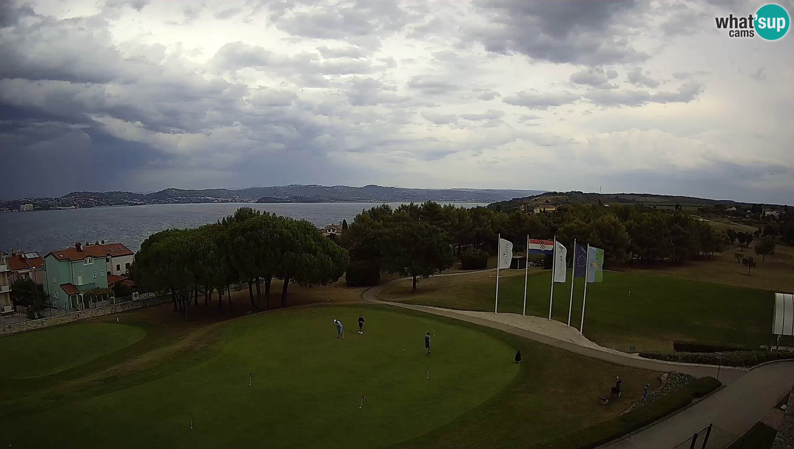 Golf Adriatique Webcam en direct Savudrija – Rezidencija Skiper – Istrie – Croatie