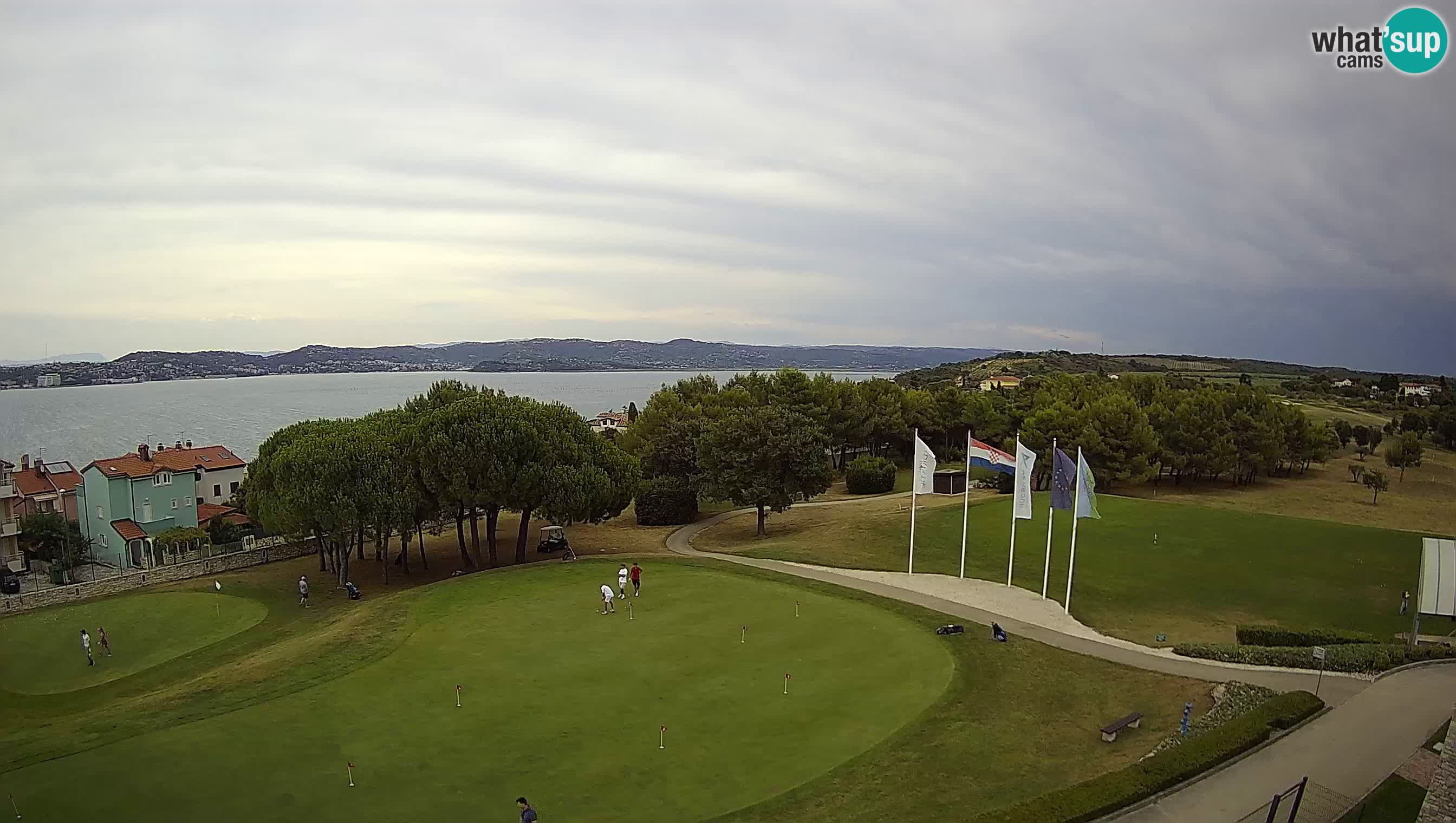Golf Adriatique Webcam en direct Savudrija – Rezidencija Skiper – Istrie – Croatie