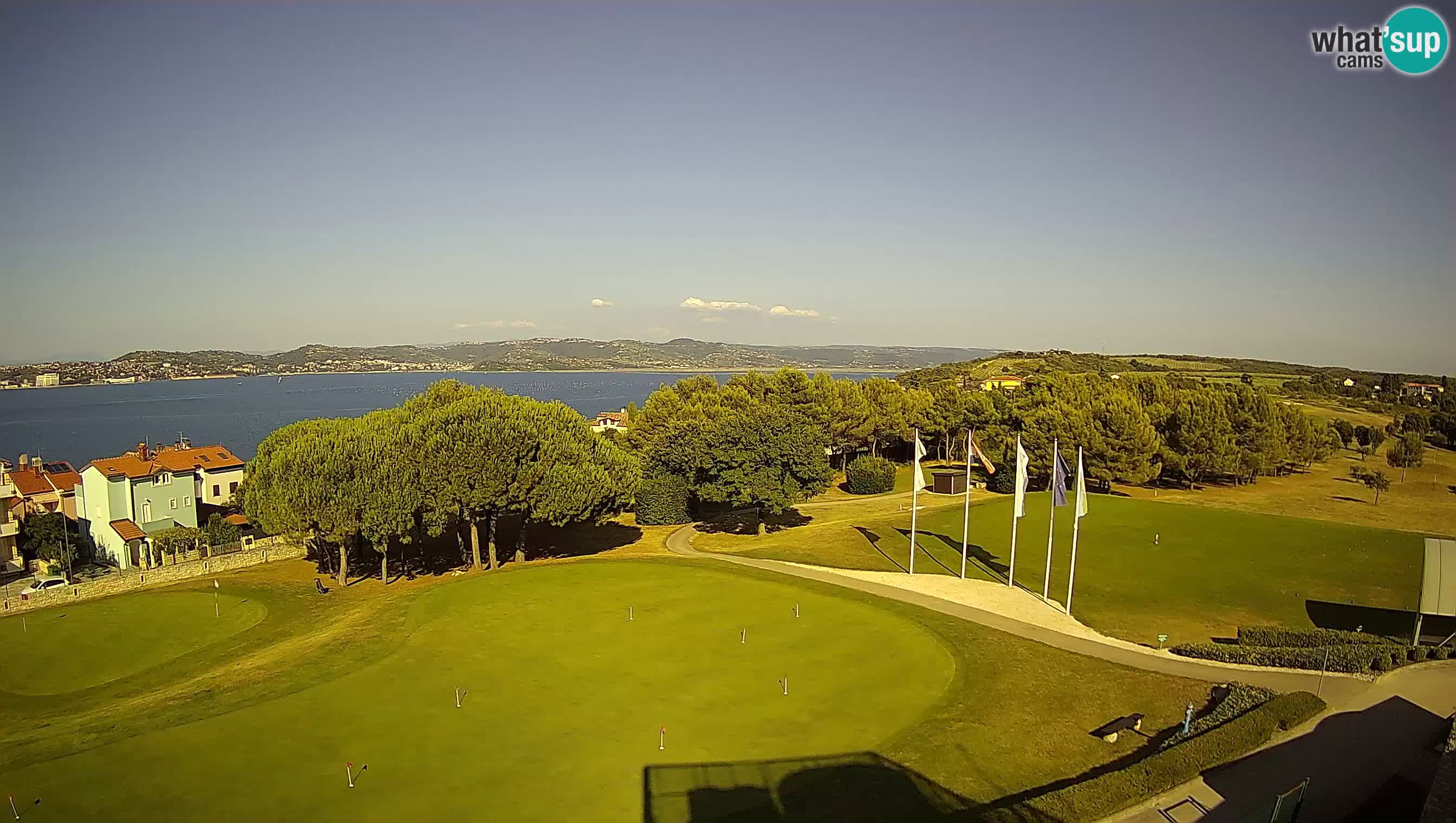 Golf Adriatic Live webcam Savudrija – Rezidencija Skiper – Istria – Croatia