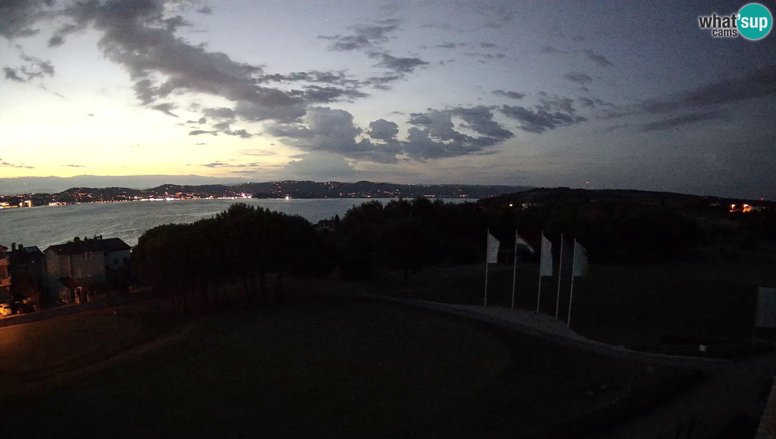 Golf Adriatique Webcam en direct Savudrija – Rezidencija Skiper – Istrie – Croatie