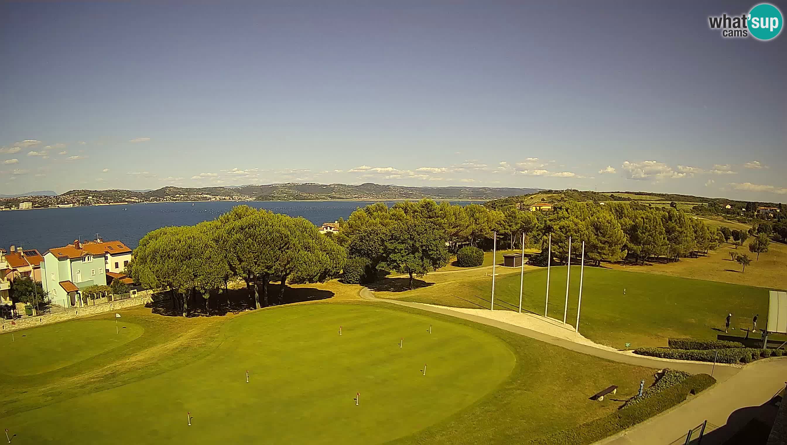 Golf Adriatic Live webcam Savudrija – Rezidencija Skiper – Istria – Croatia