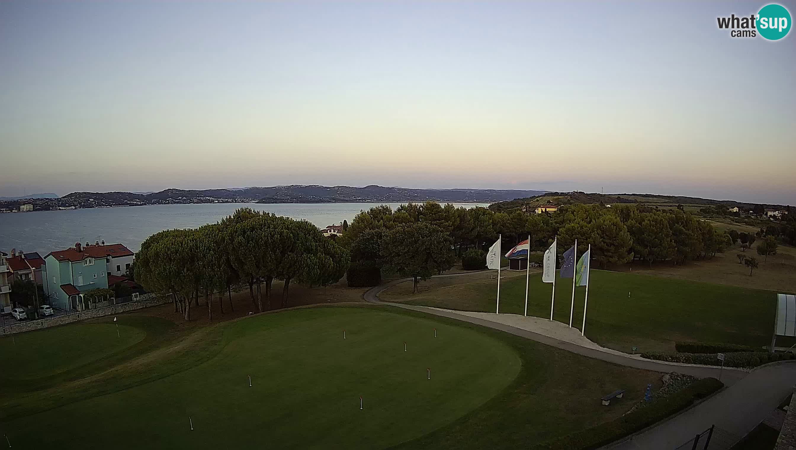 Golf Adriatic Cámara web en vivo Savudrija – Rezidencija Skiper – Istria – Croacia