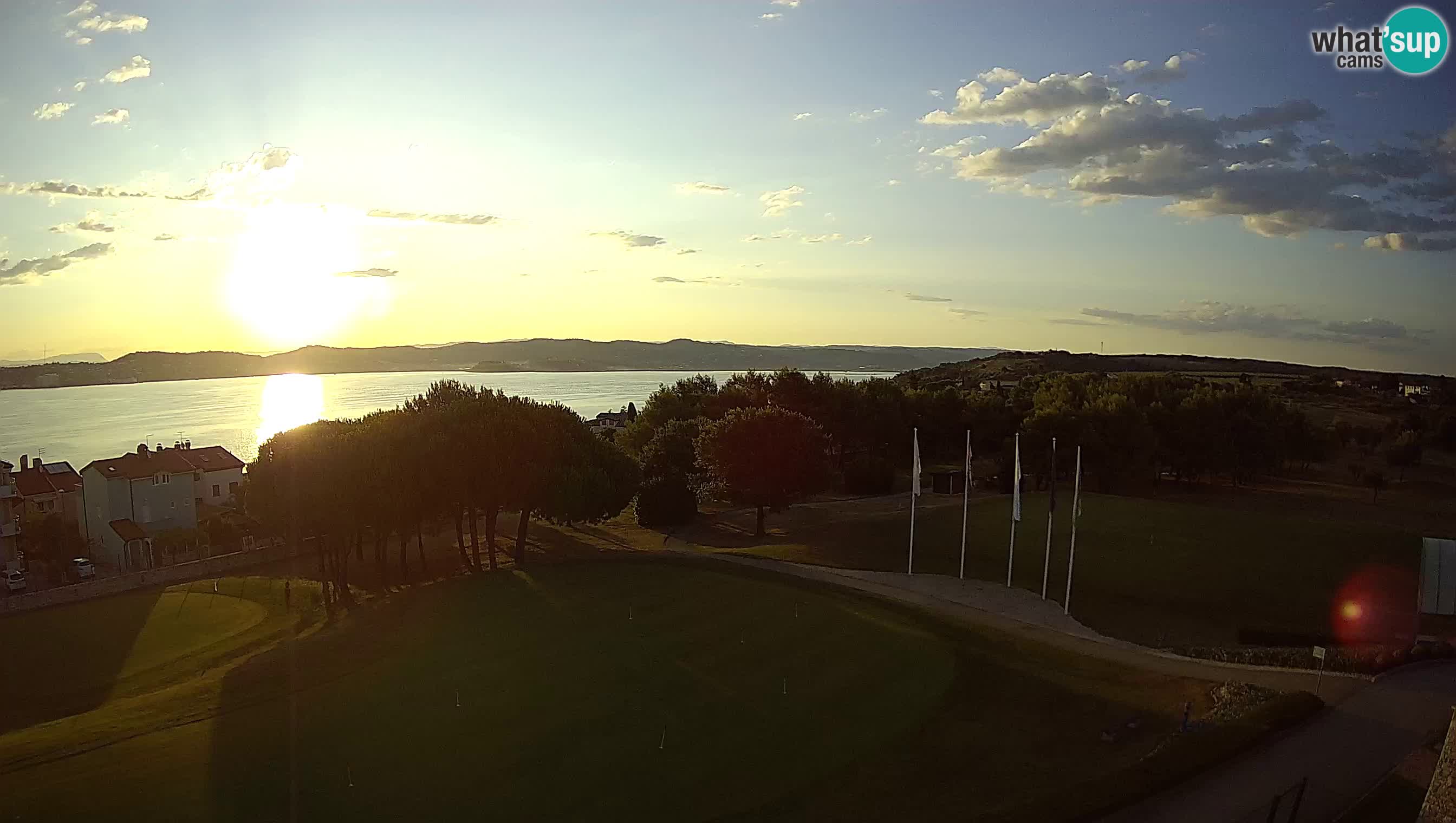 Golf Adriatic Live webcam Savudrija – Rezidencija Skiper – Istria – Croazia