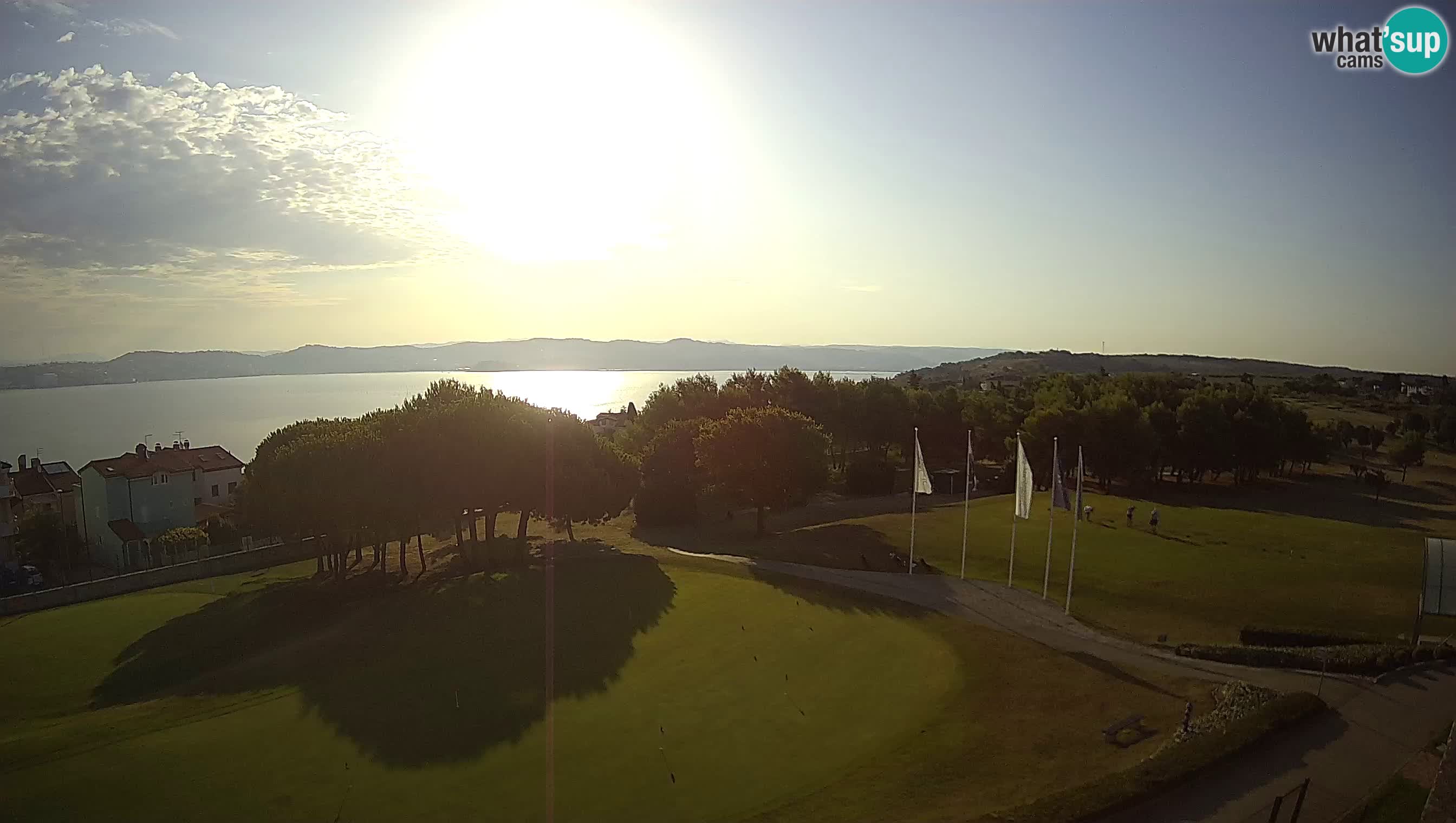 Golf Adriatic Cámara web en vivo Savudrija – Rezidencija Skiper – Istria – Croacia