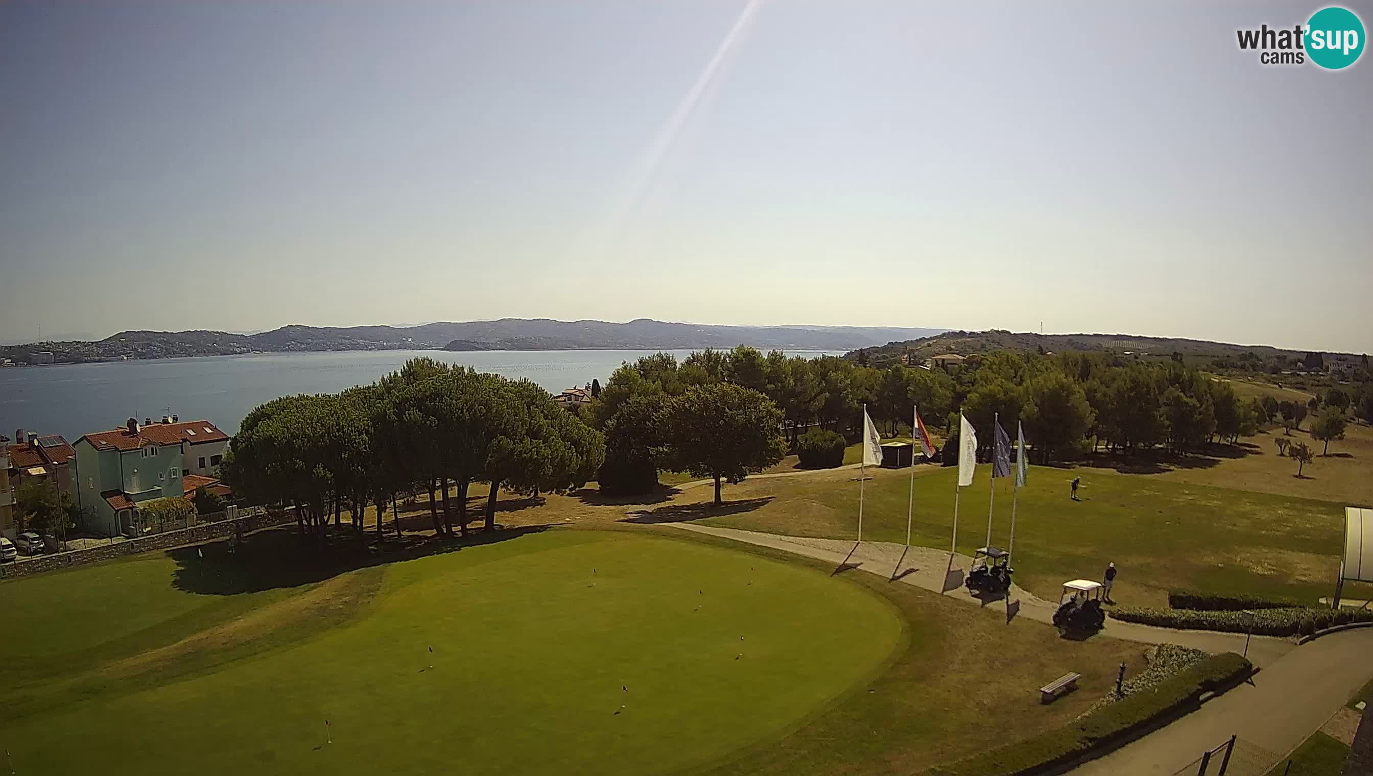 Golf Adriatic Spletna kamera v živo Savudrija – Rezidencija Skiper – Istra – Hrvaška
