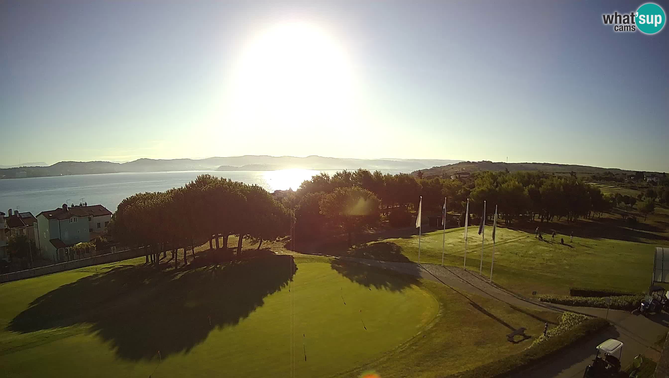 Golf Adriatic Spletna kamera v živo Savudrija – Rezidencija Skiper – Istra – Hrvaška