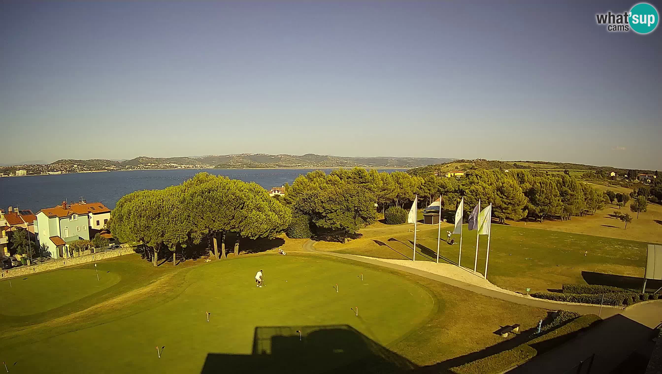 Golf Adriatic Live webcam Savudrija – Rezidencija Skiper – Istria – Croatia