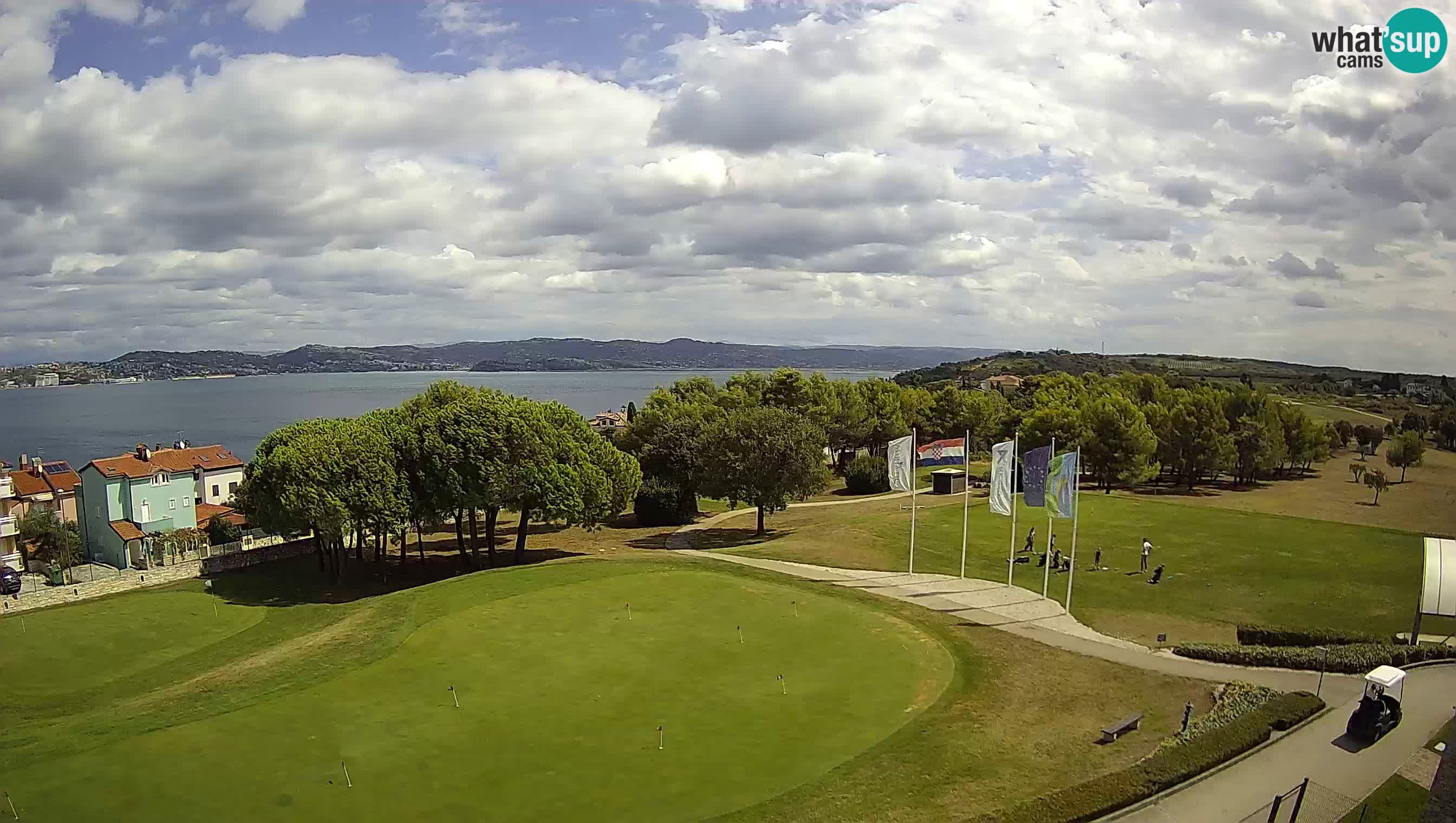 Golf Adriatic Live webcam Savudrija – Rezidencija Skiper – Istria – Croazia