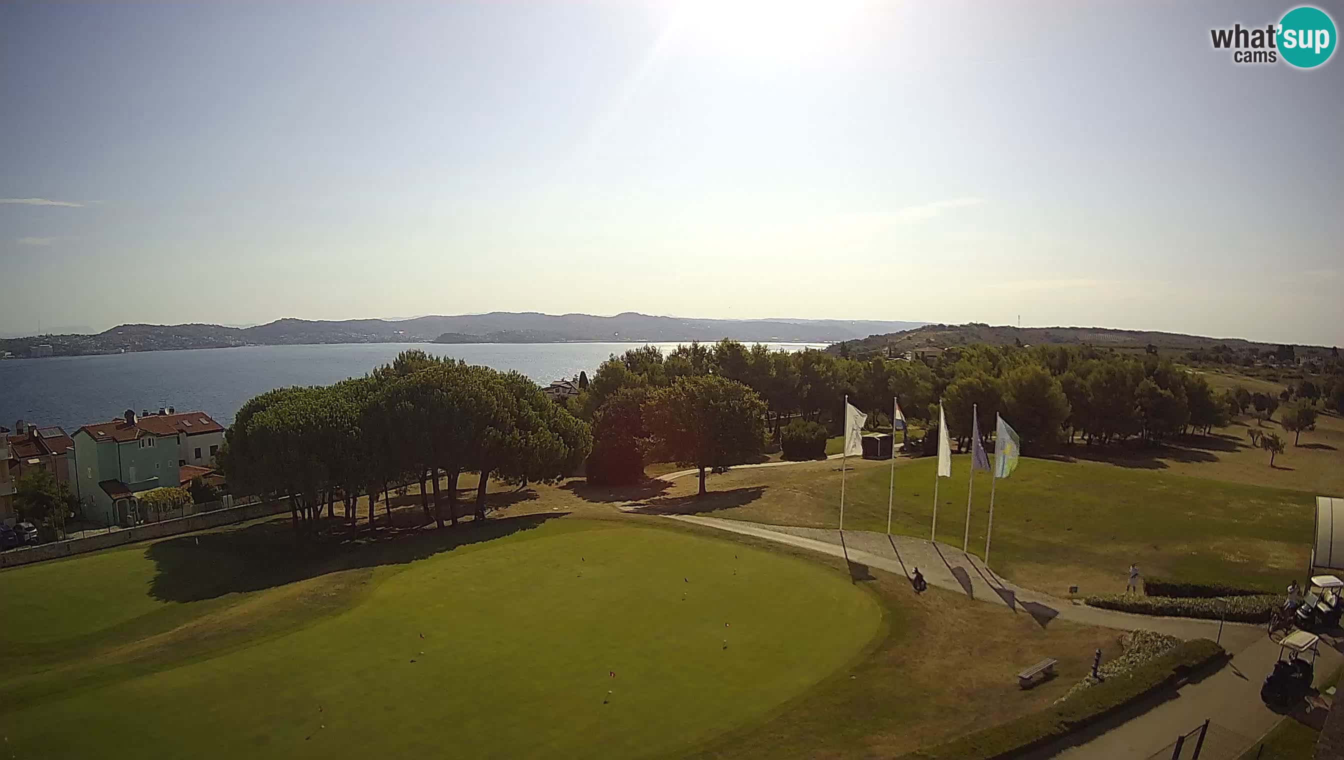 Golf Adriatique Webcam en direct Savudrija – Rezidencija Skiper – Istrie – Croatie
