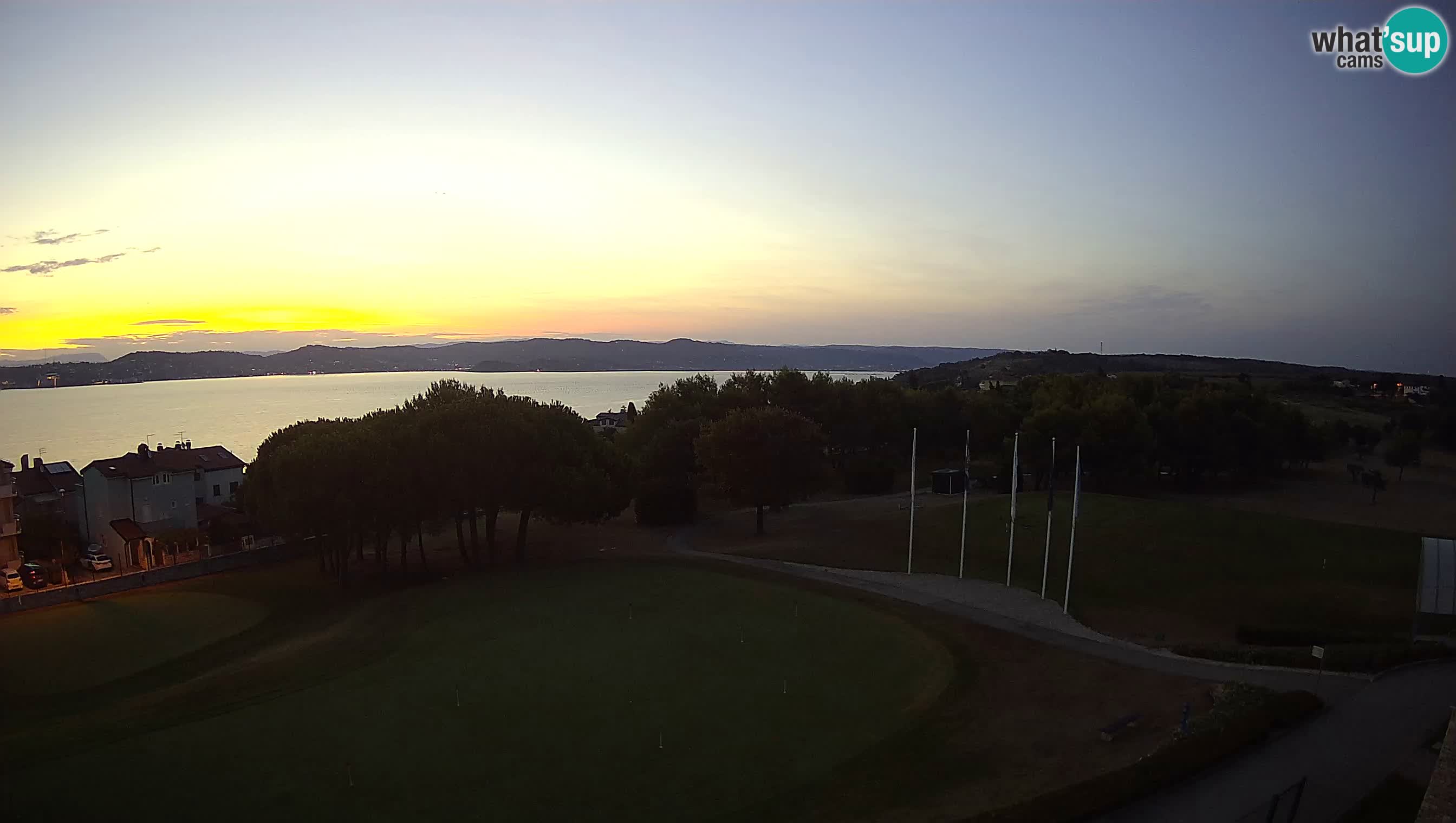Golf Adriatic Live webcam Savudrija – Rezidencija Skiper – Istria – Croazia