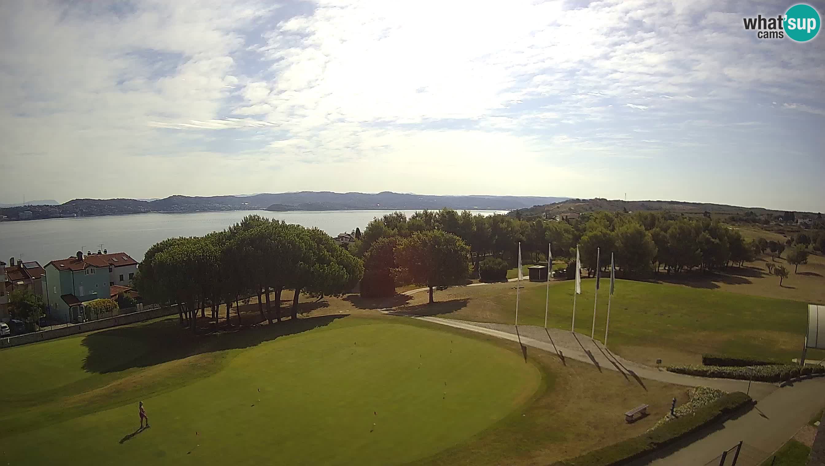 Golf Adriatic Spletna kamera v živo Savudrija – Rezidencija Skiper – Istra – Hrvaška