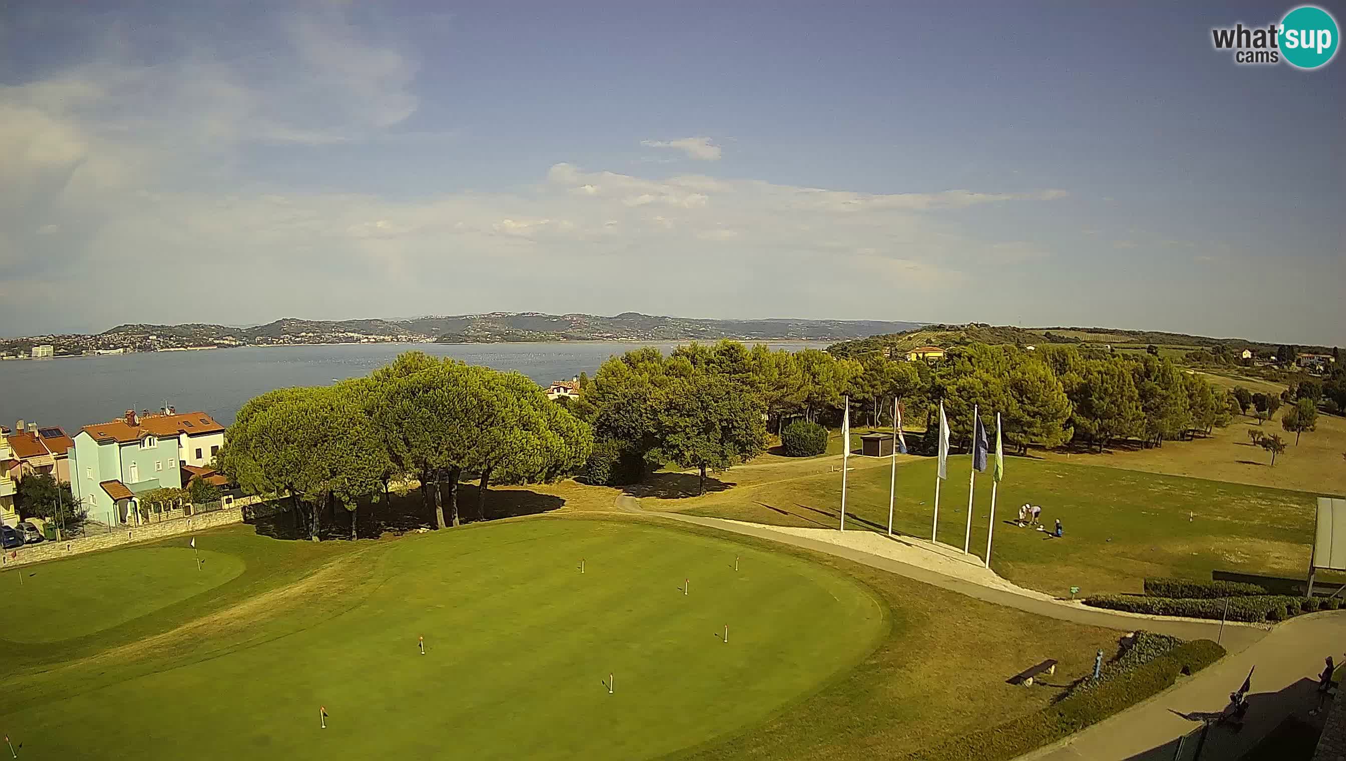 Golf Adriatic Live webcam Savudrija – Rezidencija Skiper – Istria – Croatia