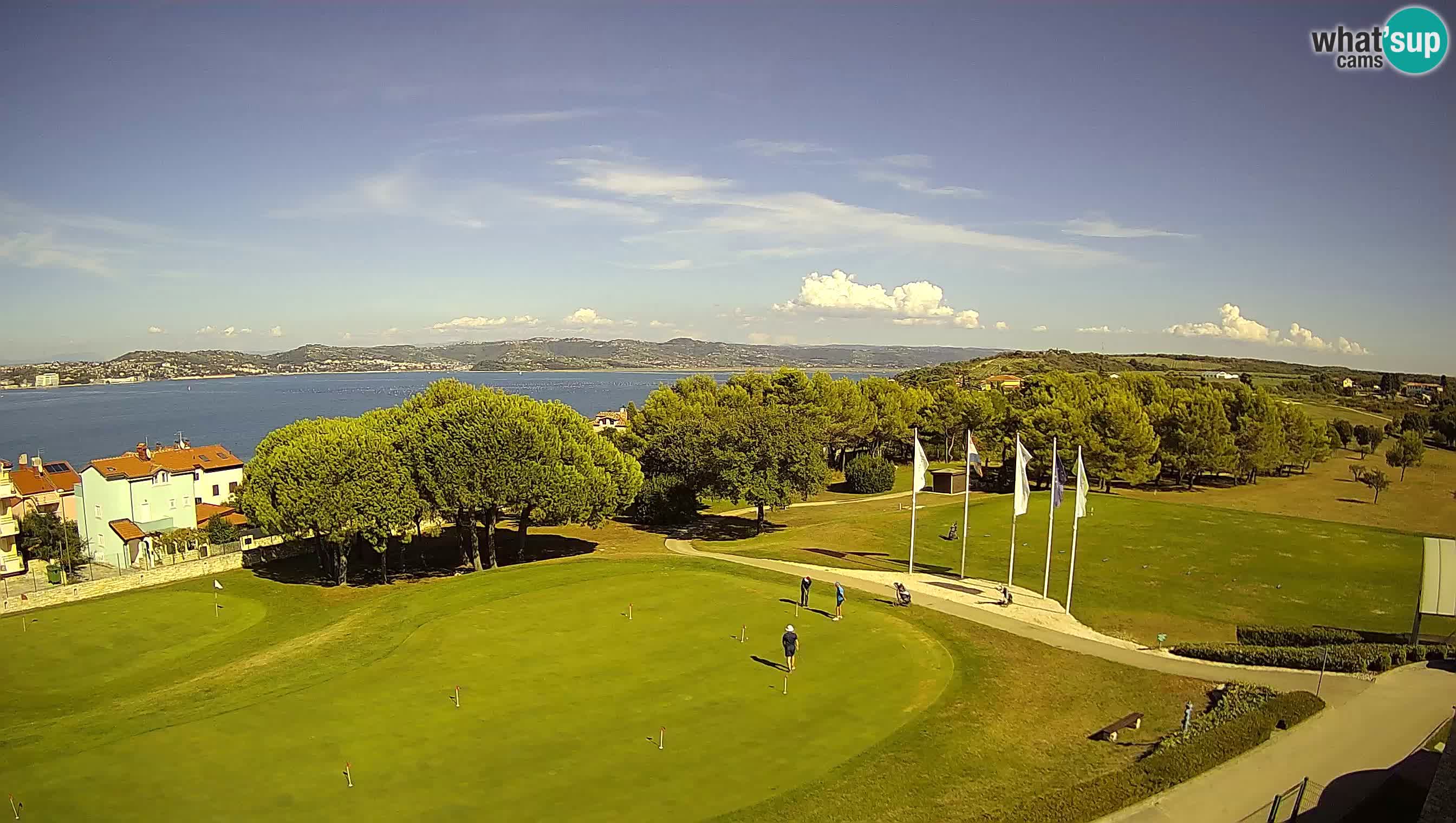 Golf Adriatic Live webcam Savudrija – Rezidencija Skiper – Istria – Croazia