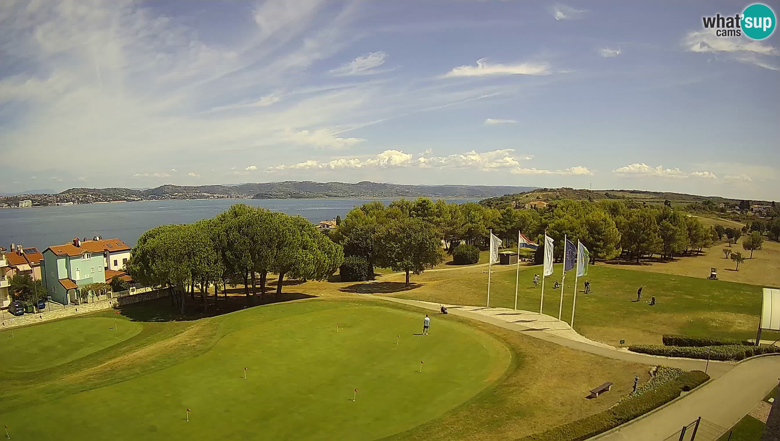 Golf Adriatic Live webcam Savudrija – Rezidencija Skiper – Istria – Croatia