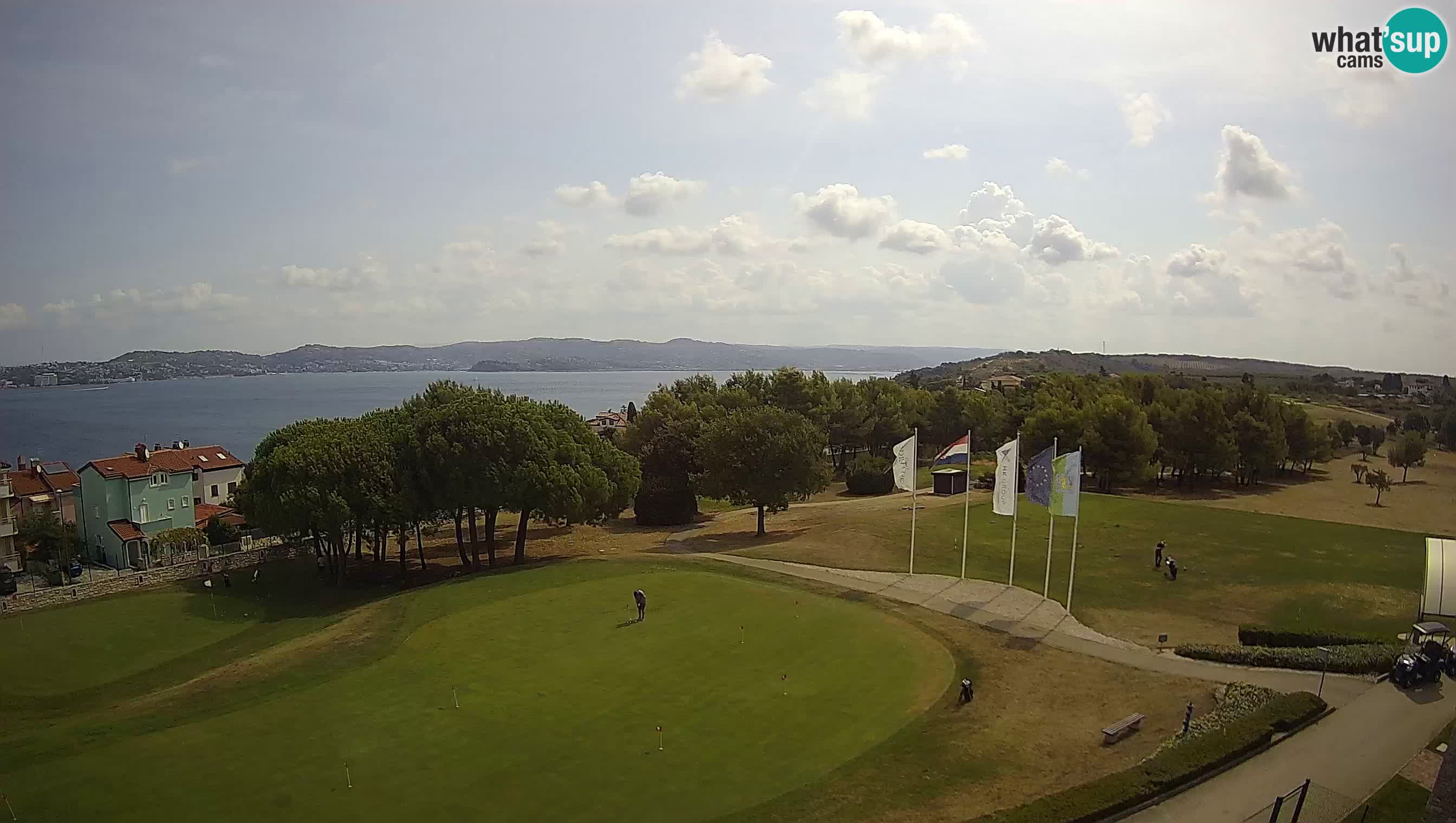 Golf Adriatic Live webcam Savudrija – Rezidencija Skiper – Istria – Croatia