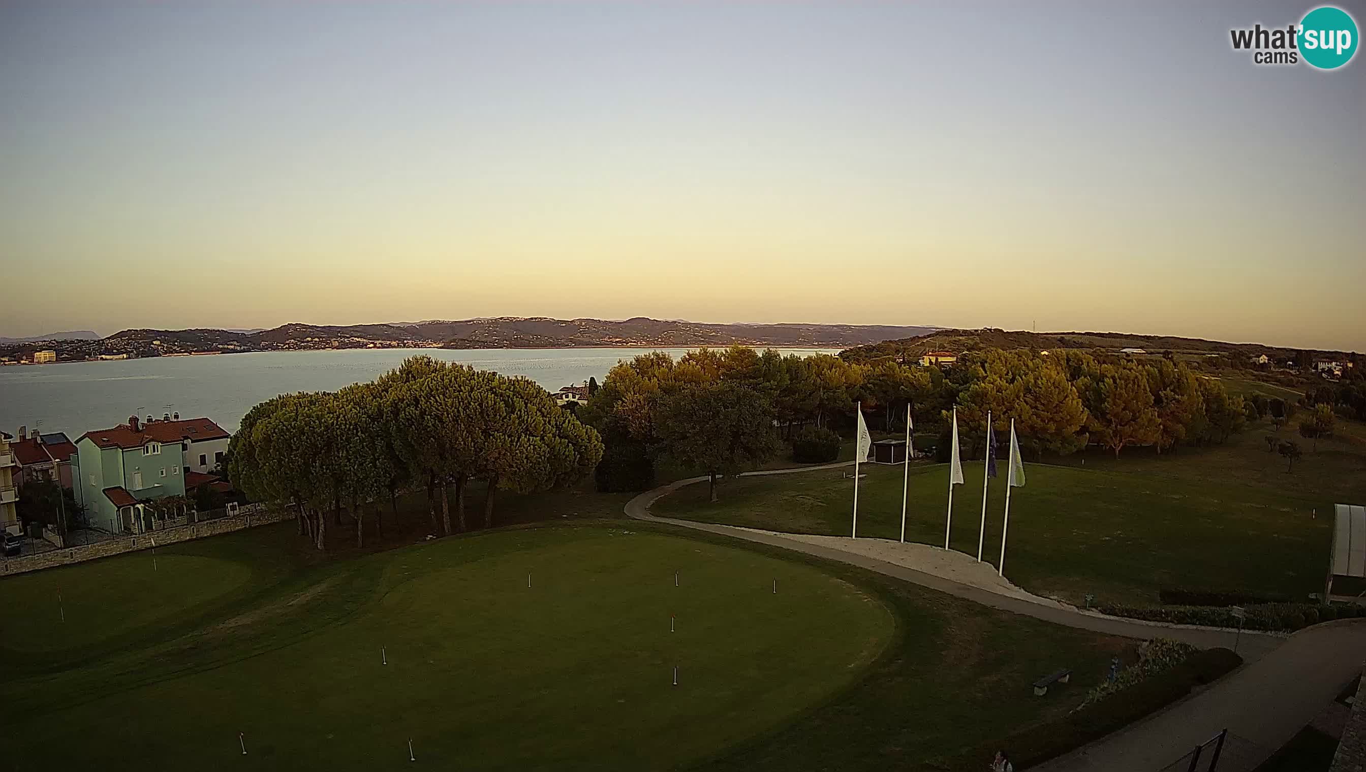 Golf Adriatic Live webcam Savudrija – Rezidencija Skiper – Istria – Croatia