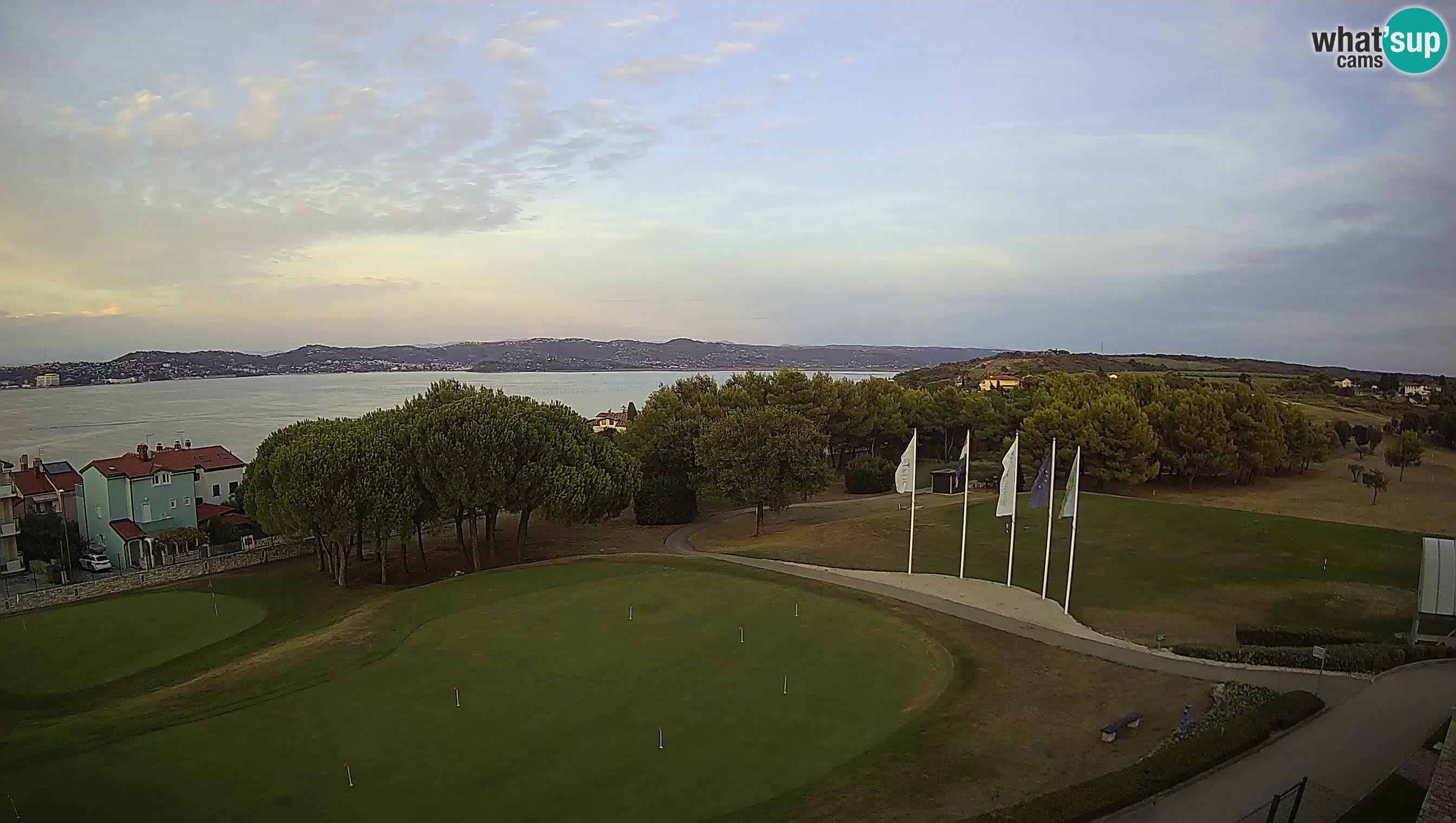 Golf Adriatic Live webcam Savudrija – Rezidencija Skiper – Istria – Croatia