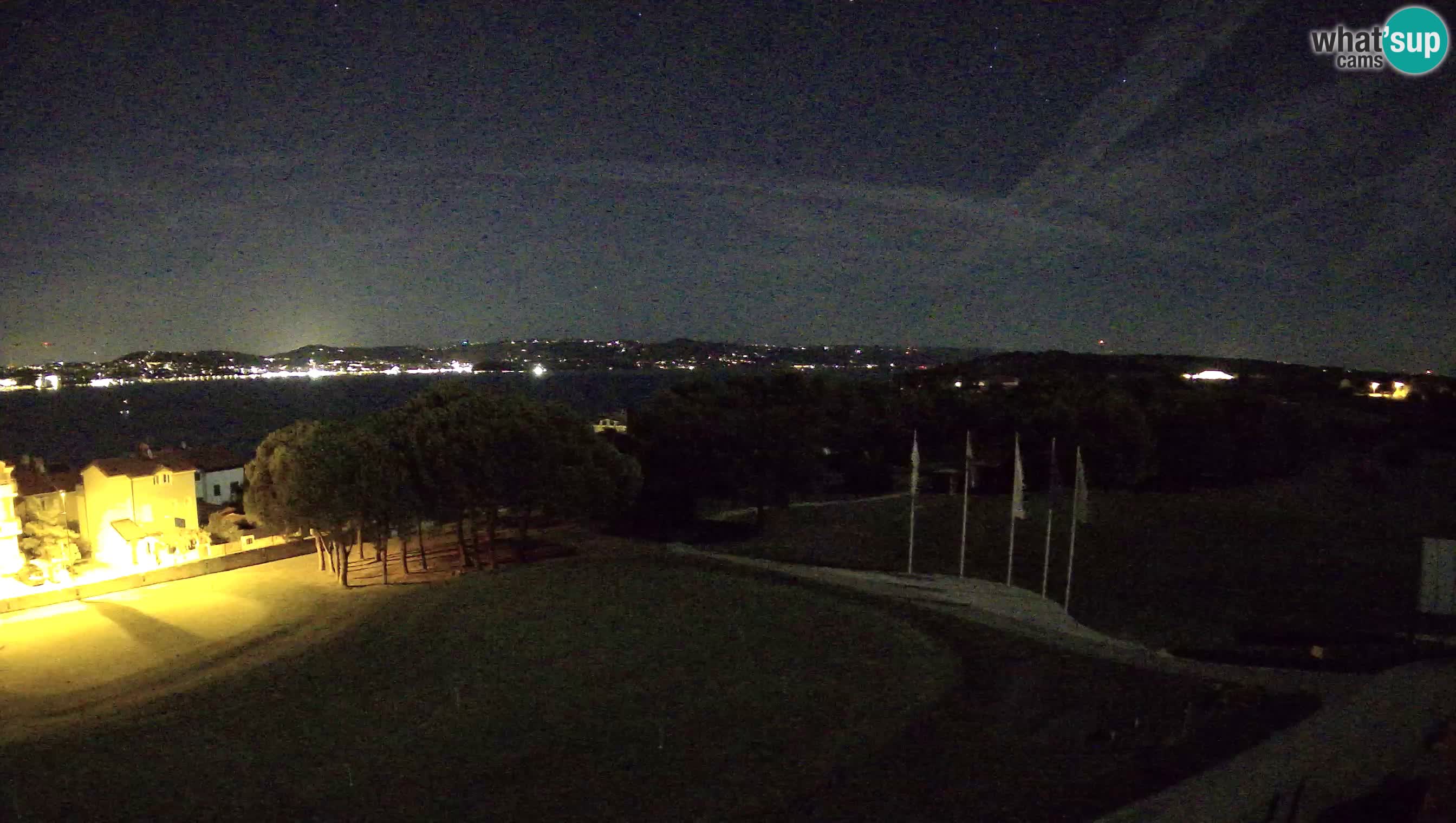 Golf Adriatique Webcam en direct Savudrija – Rezidencija Skiper – Istrie – Croatie
