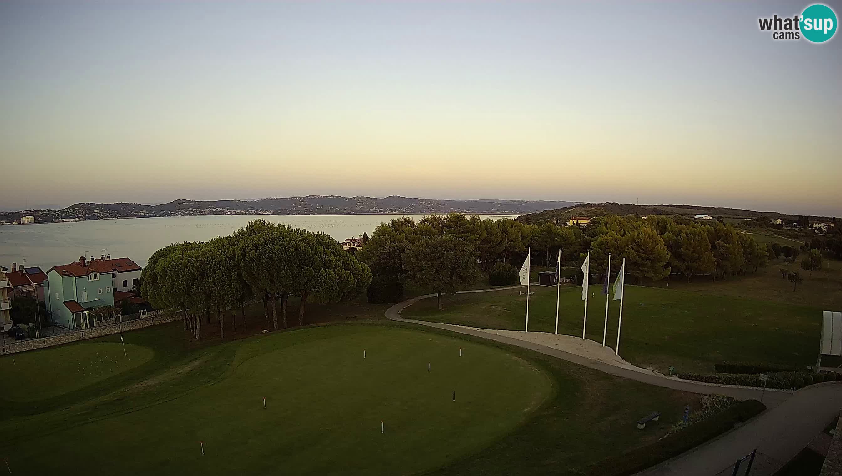 Golf Adriatic Spletna kamera v živo Savudrija – Rezidencija Skiper – Istra – Hrvaška