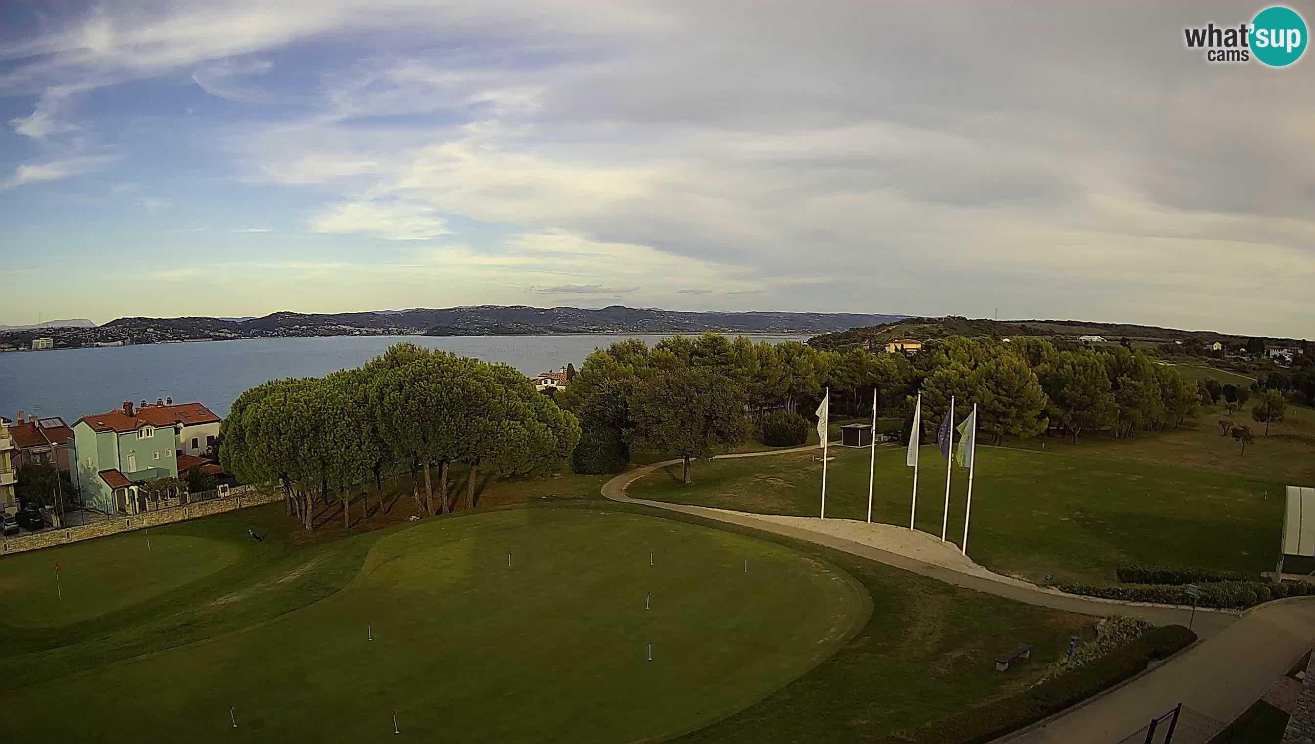 Golf Adriatic Spletna kamera v živo Savudrija – Rezidencija Skiper – Istra – Hrvaška