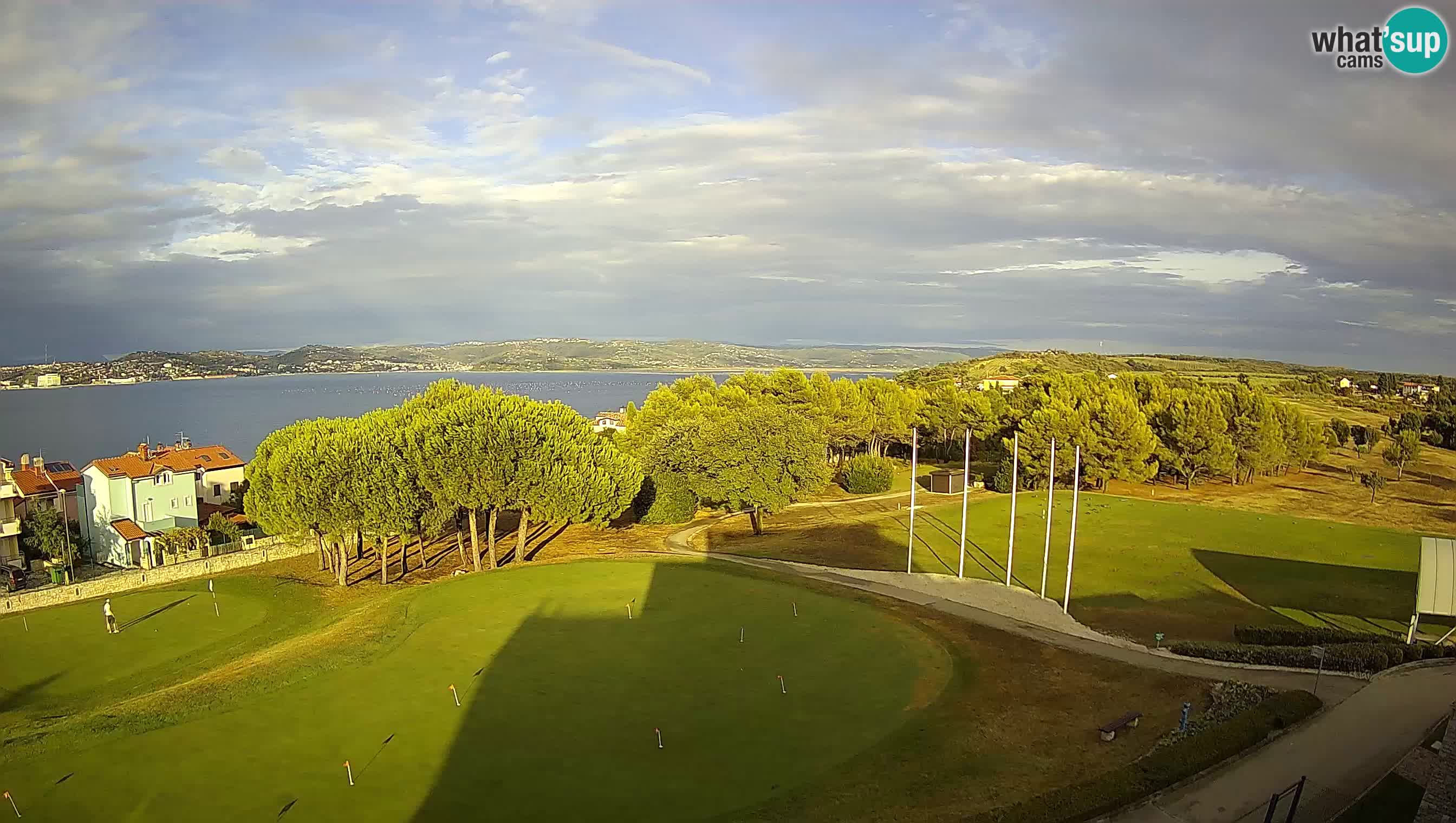 Golf Adriatique Webcam en direct Savudrija – Rezidencija Skiper – Istrie – Croatie