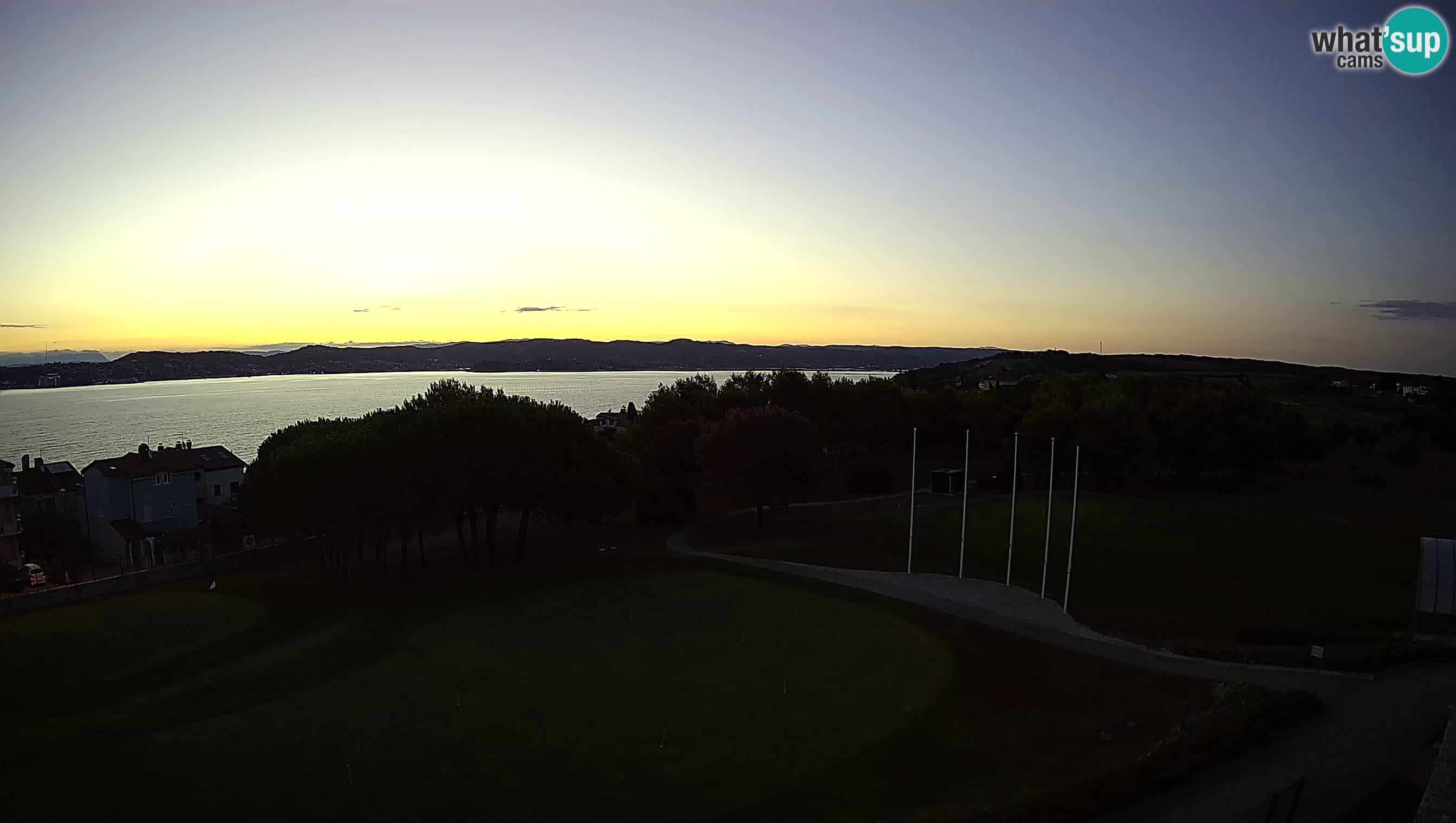 Golf Adriatic Live webcam Savudrija – Rezidencija Skiper – Istria – Croazia