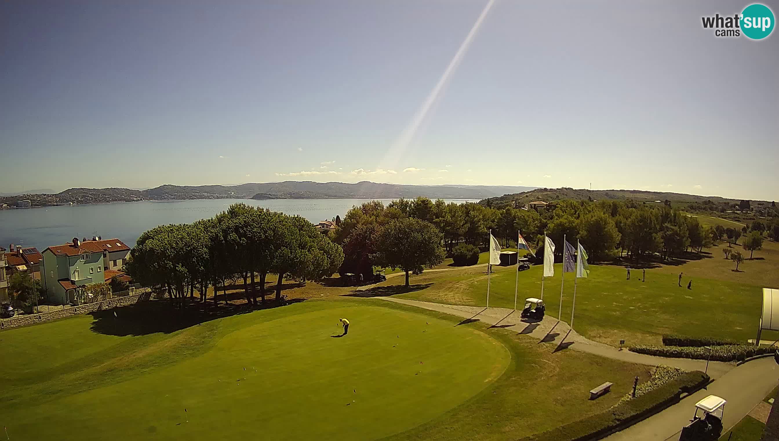 Golf Adriatic Live webcam Savudrija – Rezidencija Skiper – Istria – Croazia
