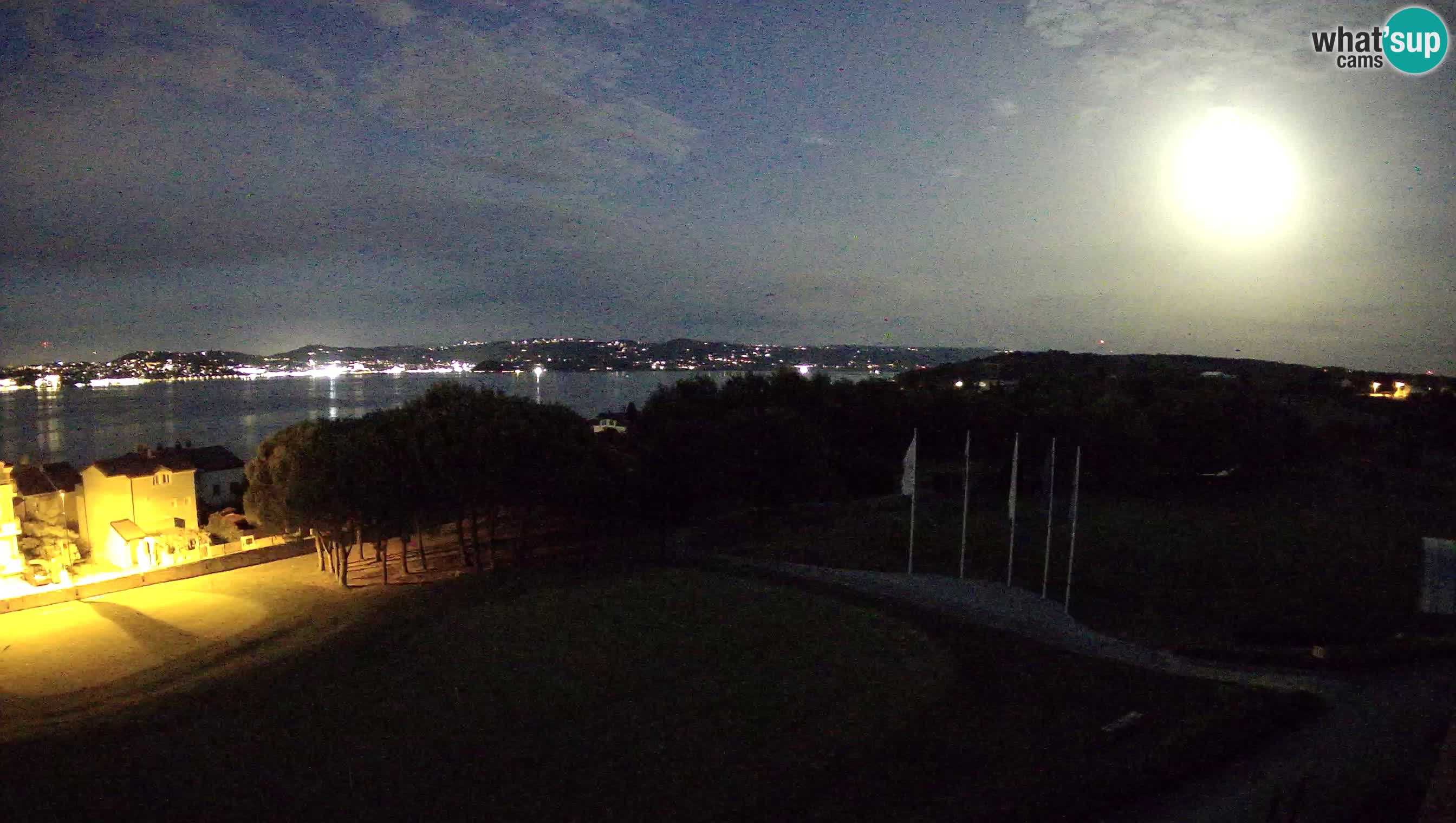 Golf Adriatique Webcam en direct Savudrija – Rezidencija Skiper – Istrie – Croatie