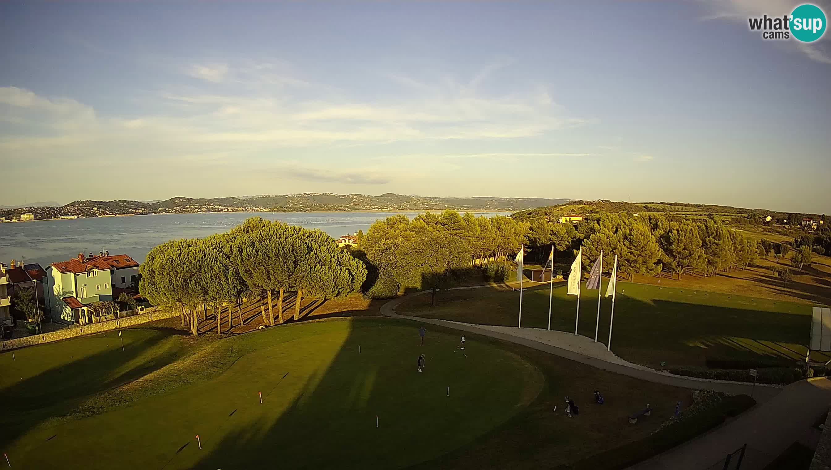 Golf Adriatic Live webcam Savudrija – Rezidencija Skiper – Istria – Croazia