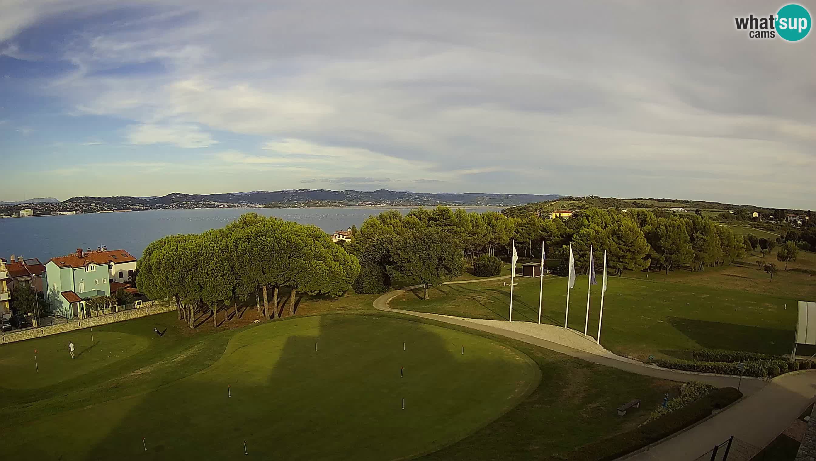 Golf Adriatic Cámara web en vivo Savudrija – Rezidencija Skiper – Istria – Croacia