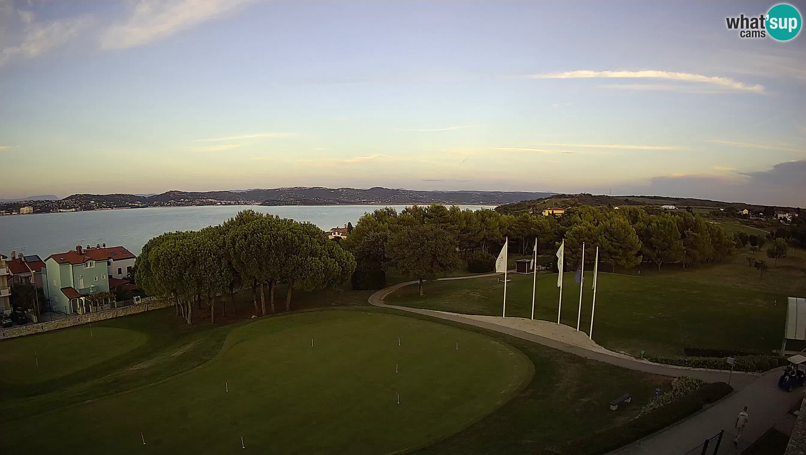 Golf Adriatic Spletna kamera v živo Savudrija – Rezidencija Skiper – Istra – Hrvaška