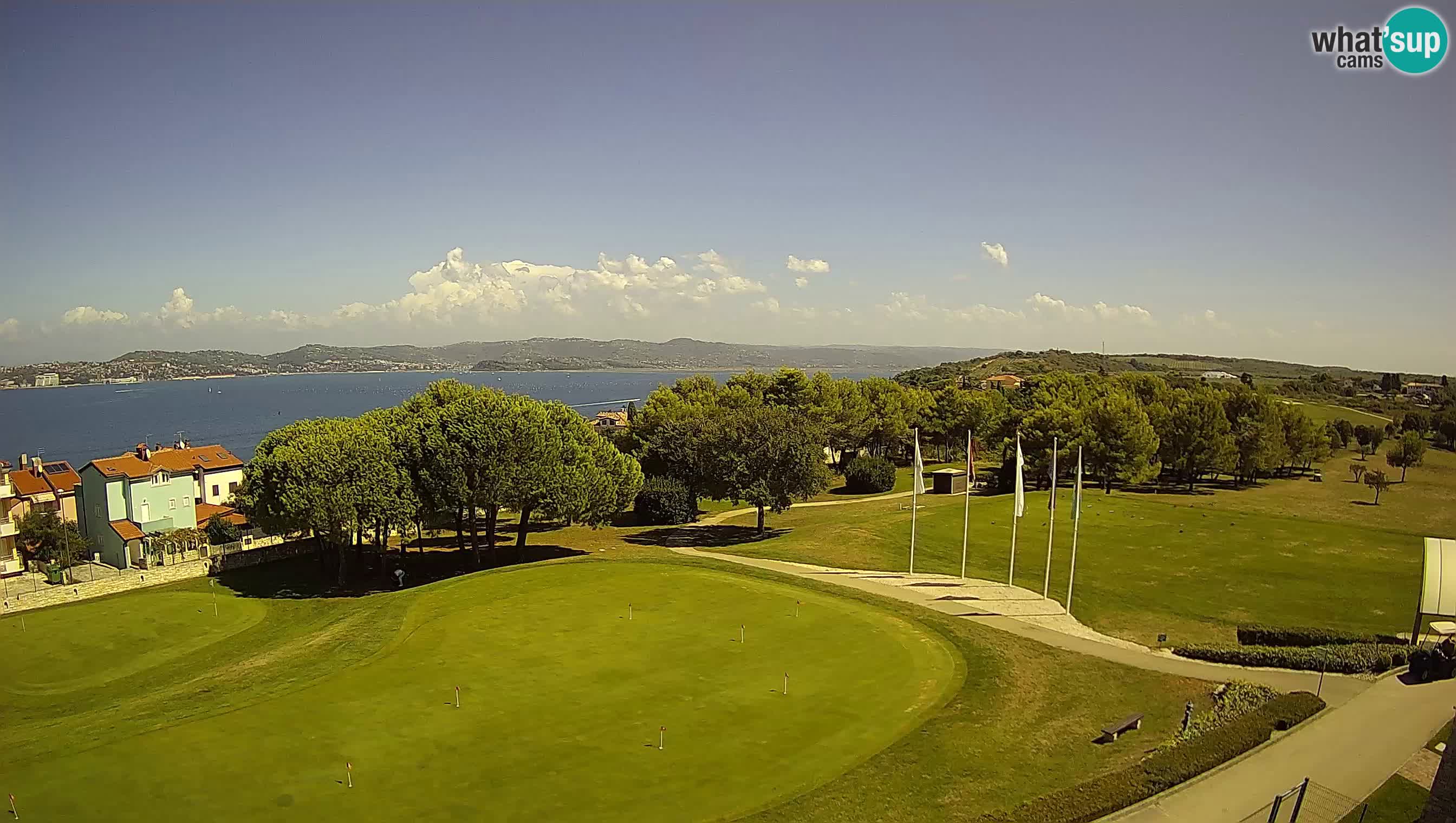 Golf Adriatic Live webcam Savudrija – Rezidencija Skiper – Istria – Croazia