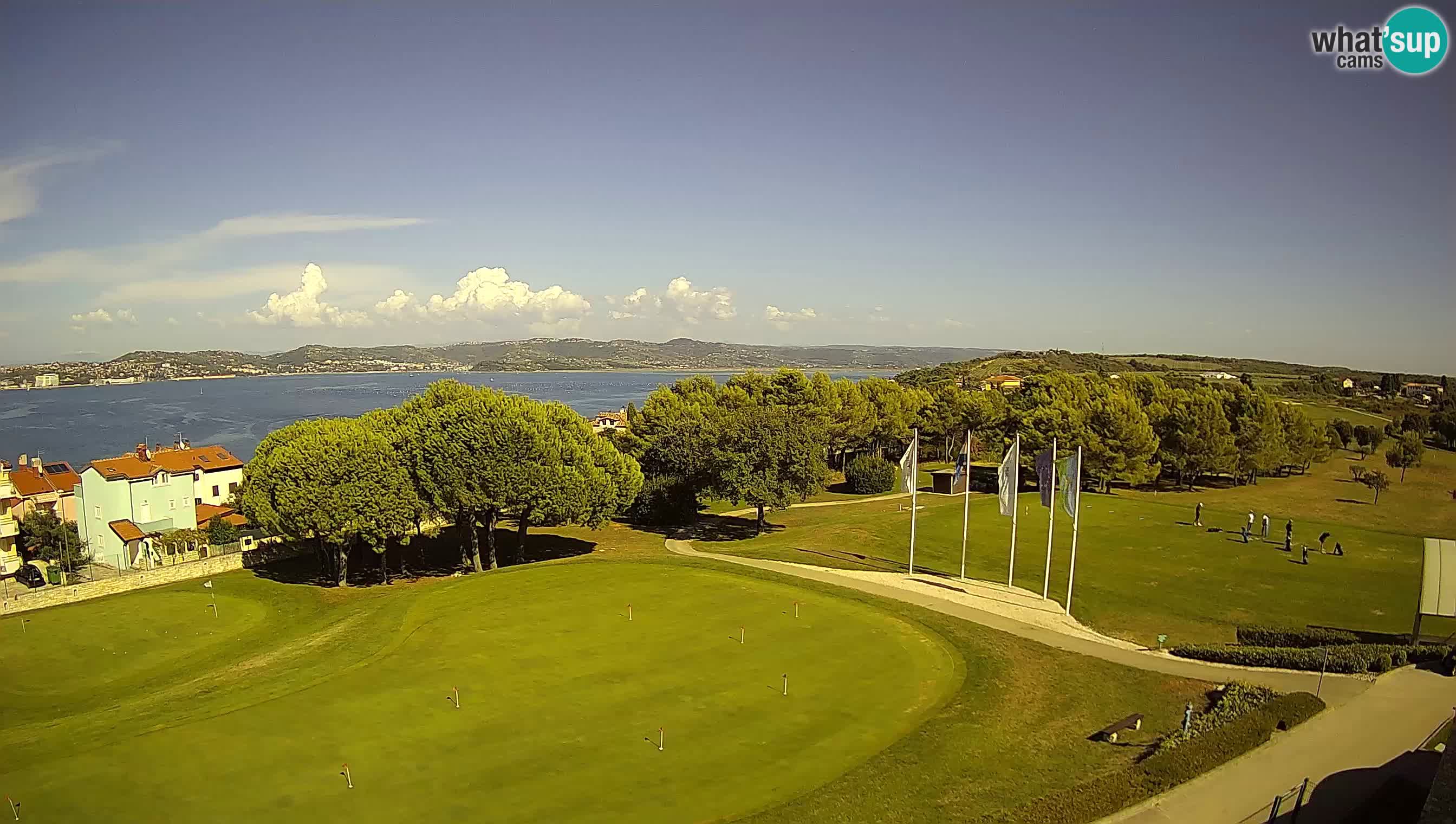 Golf Adriatic Spletna kamera v živo Savudrija – Rezidencija Skiper – Istra – Hrvaška